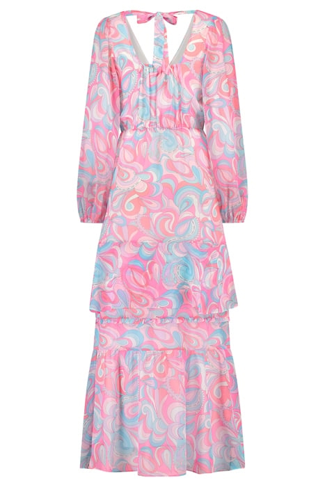 CHIOS MAXI DRESS STAR WHITE 3