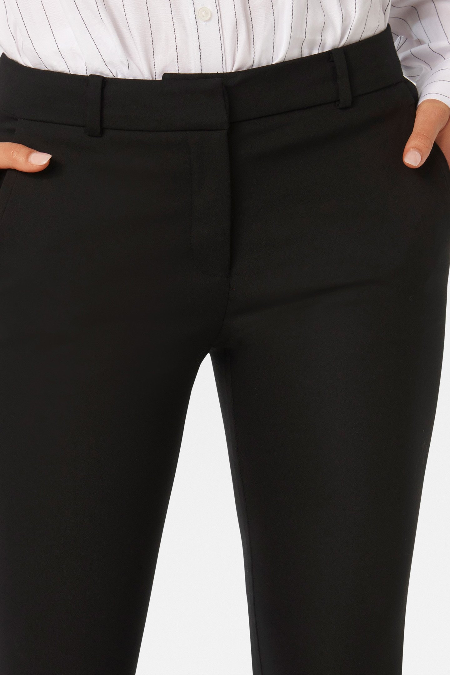 GRACE 7/8TH SLIM PANTS BLACK 6
