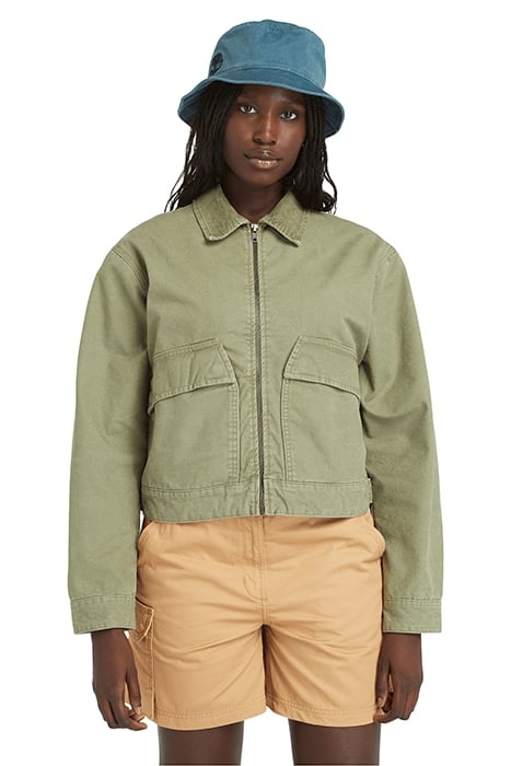STRAFFORD WASHED CANVAS JACKET CASSEL EARTH 1