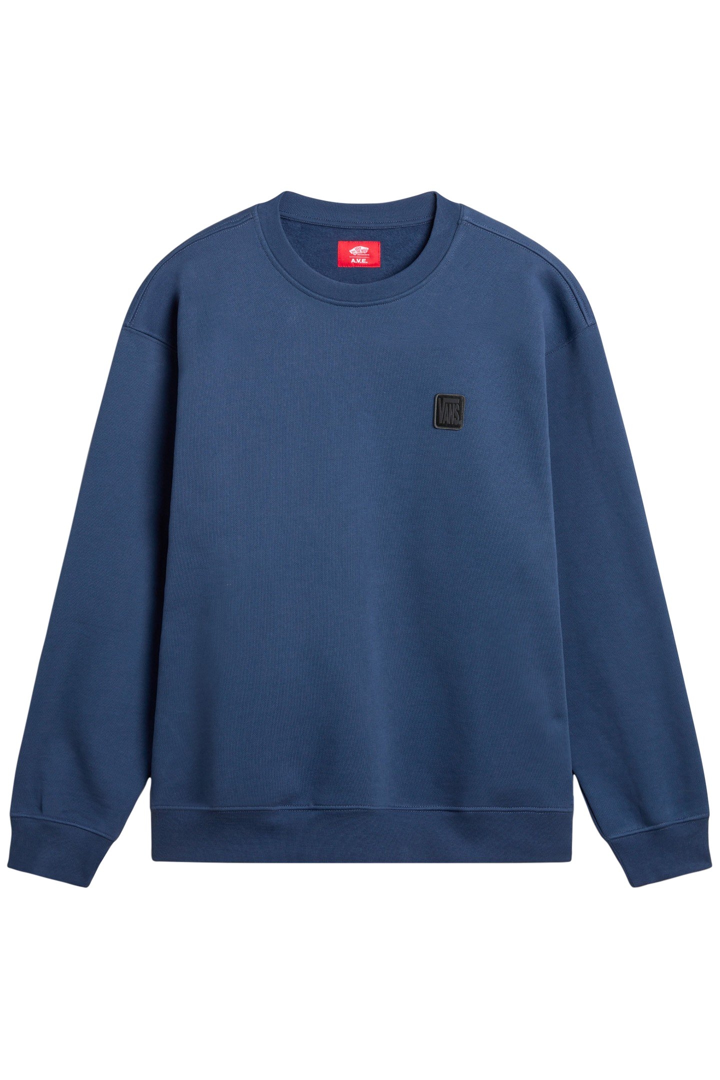SKATE AVE CREW NECK FLEECE DRESS BLUES 1