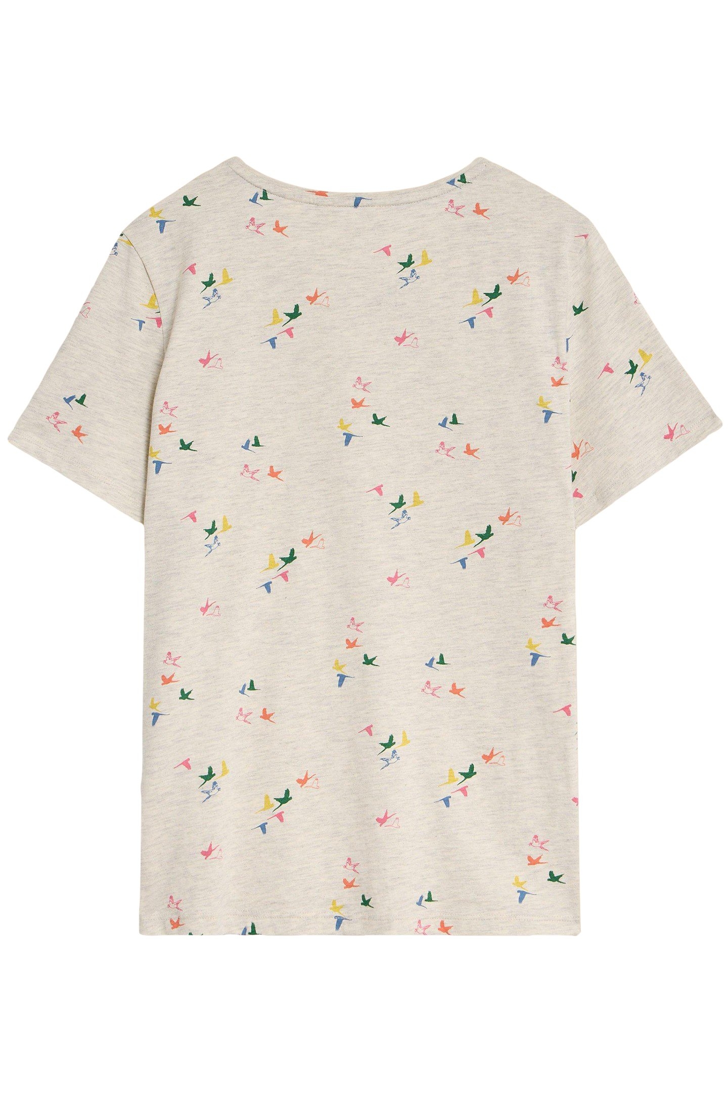 ABBIE PRINT TEE NATURAL PRINT 4