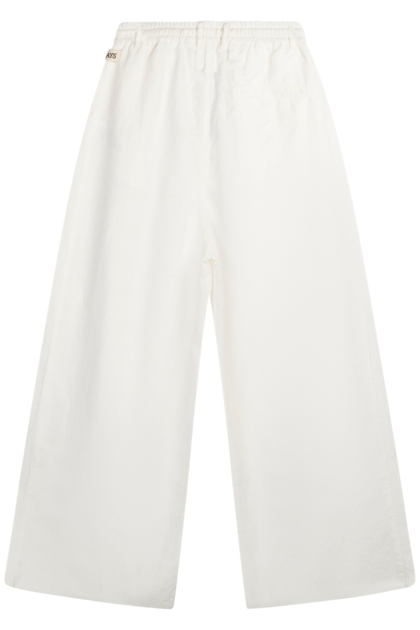 WIDE LEG PANTS ECRU 5