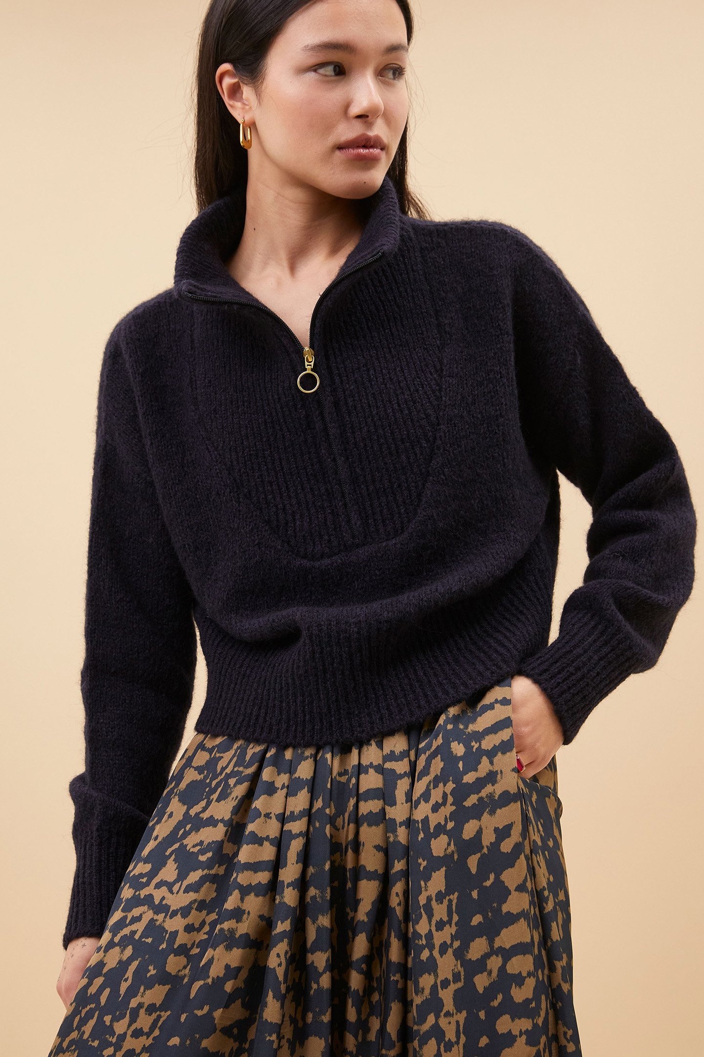 LIEN PAINTING SKIRT PAINTING PRINT 5