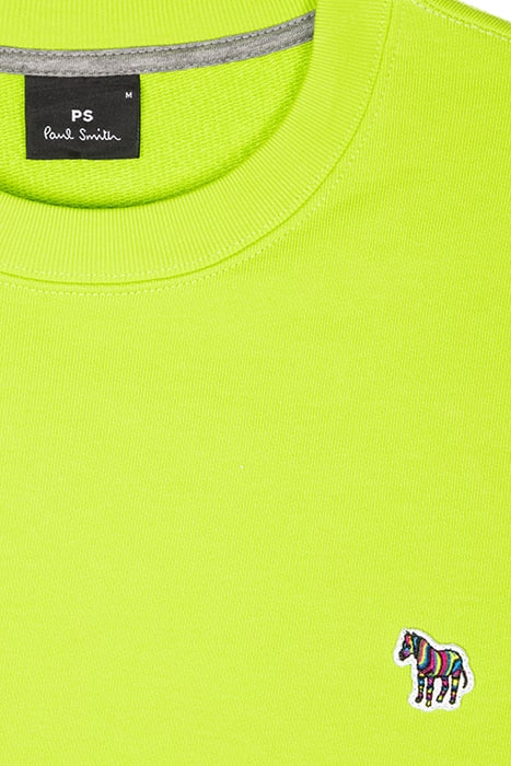 MENS REG FIT SWEATSHIRT ZEBRA GREEN 6