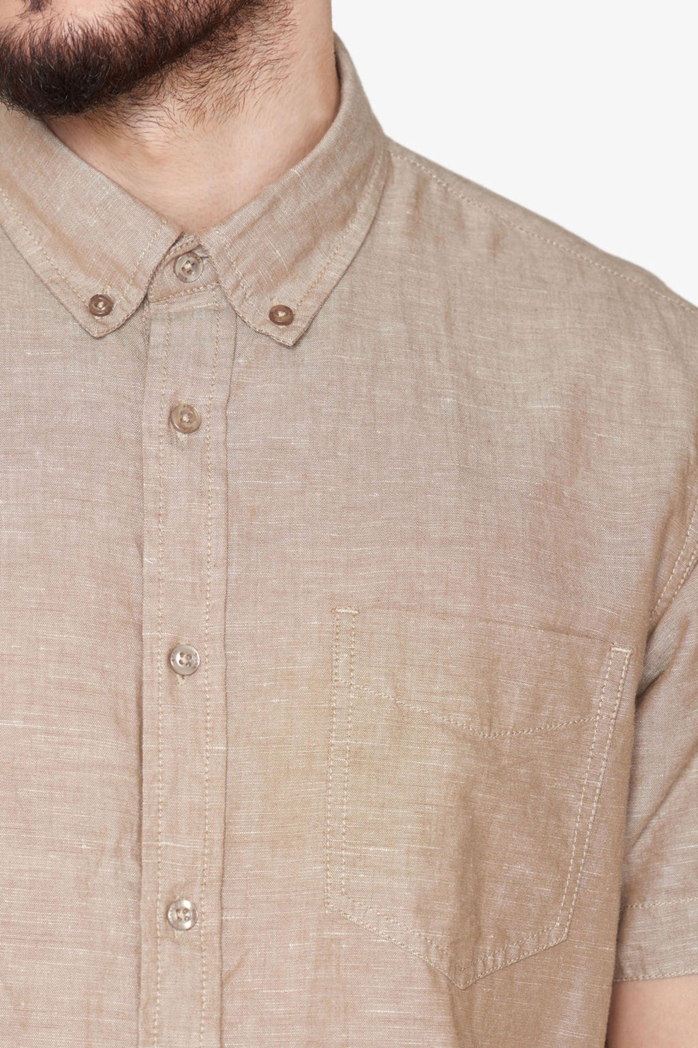 THERKELSI LINEN/COTTON BROWN OTTER 5