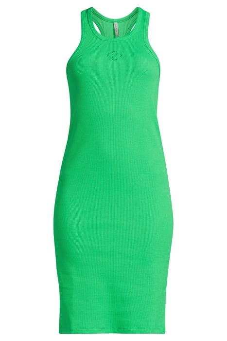RIB DRESS RIB JERSEY ISLAND GREEN 3