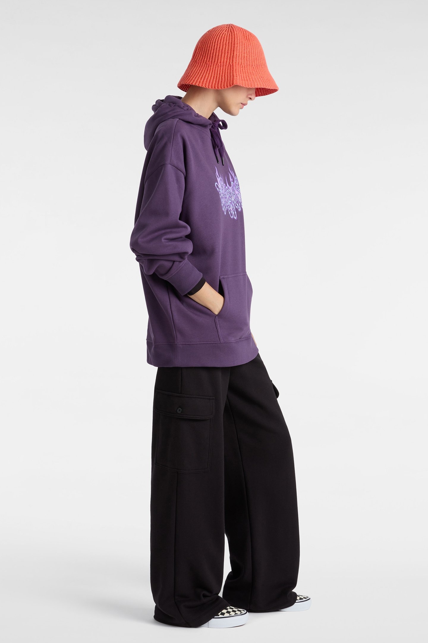 HOT LINKS OS HOODIE GOTHIC GRAPE 5