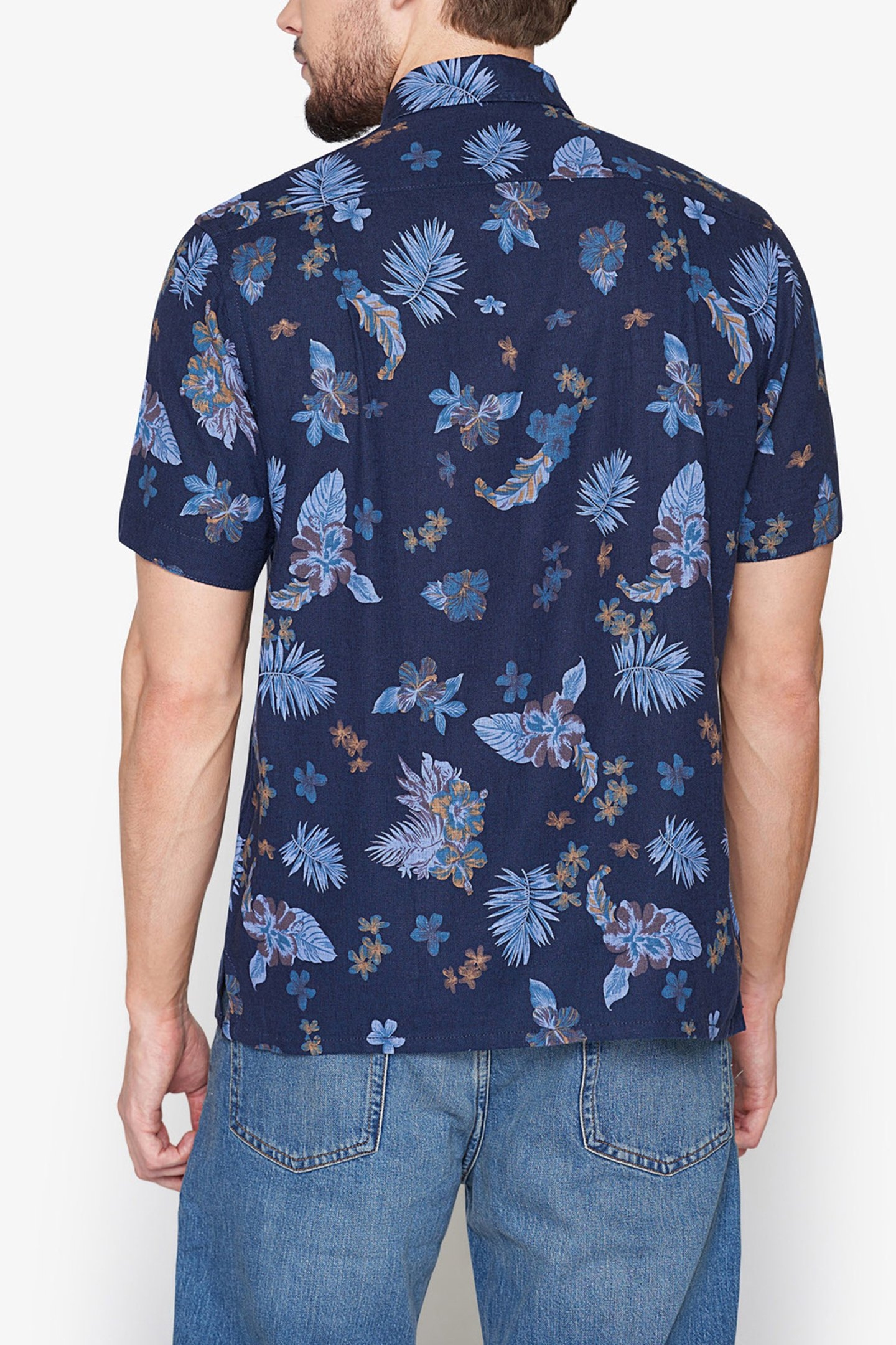 TRAMPSI HAWAII PRINT BLUE CAPTAIN 2
