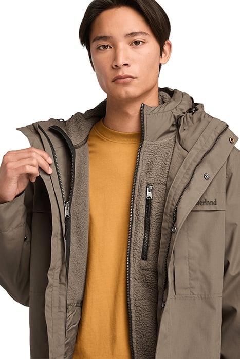 BENTON WATERPROOF 3IN1 JACKET CHOCOLATE CHIP 5