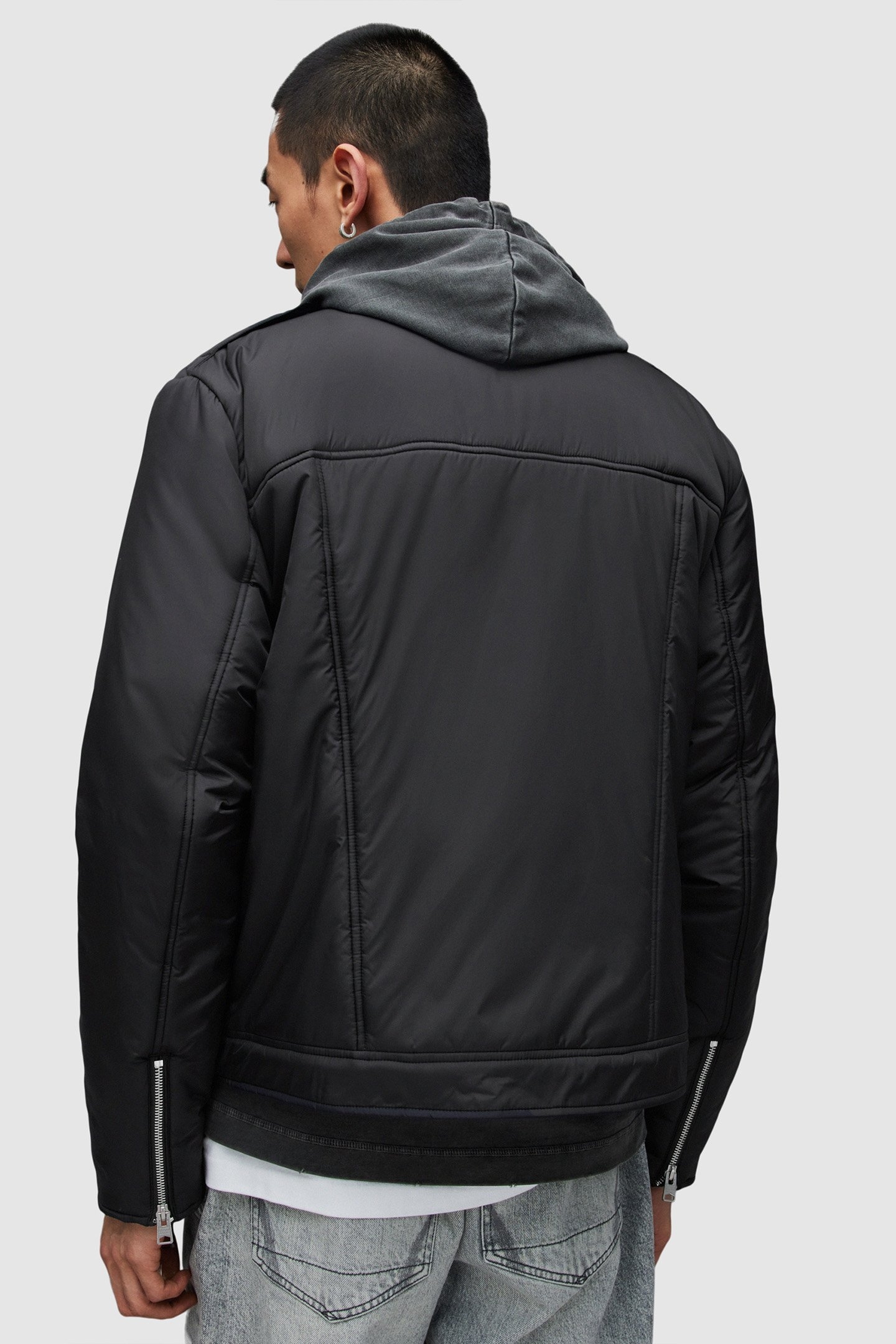 MILLER BIKER JACKET BLACK 2
