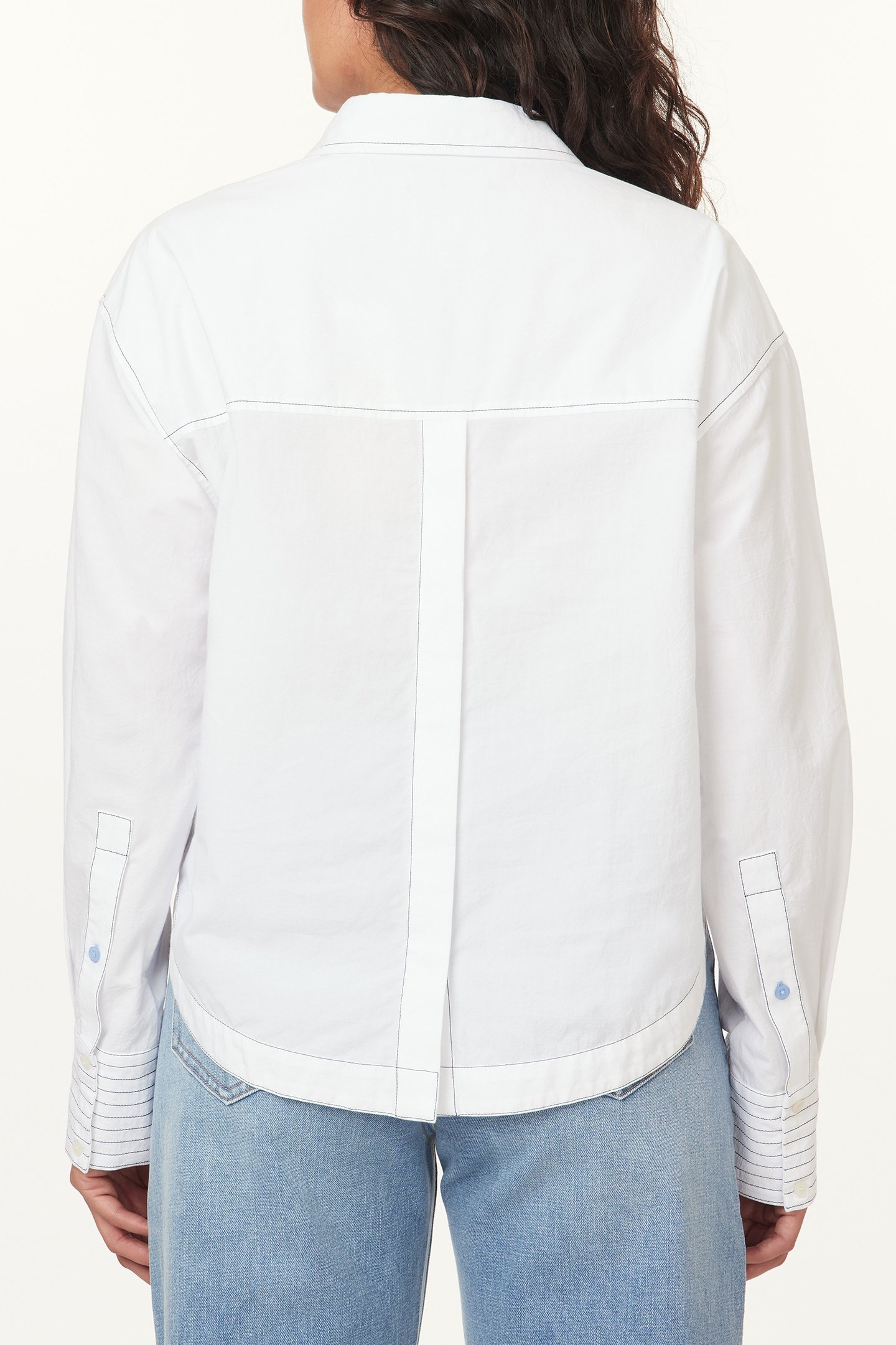 BUTTON UP W POCKETS BRILLIANT WHITE 2