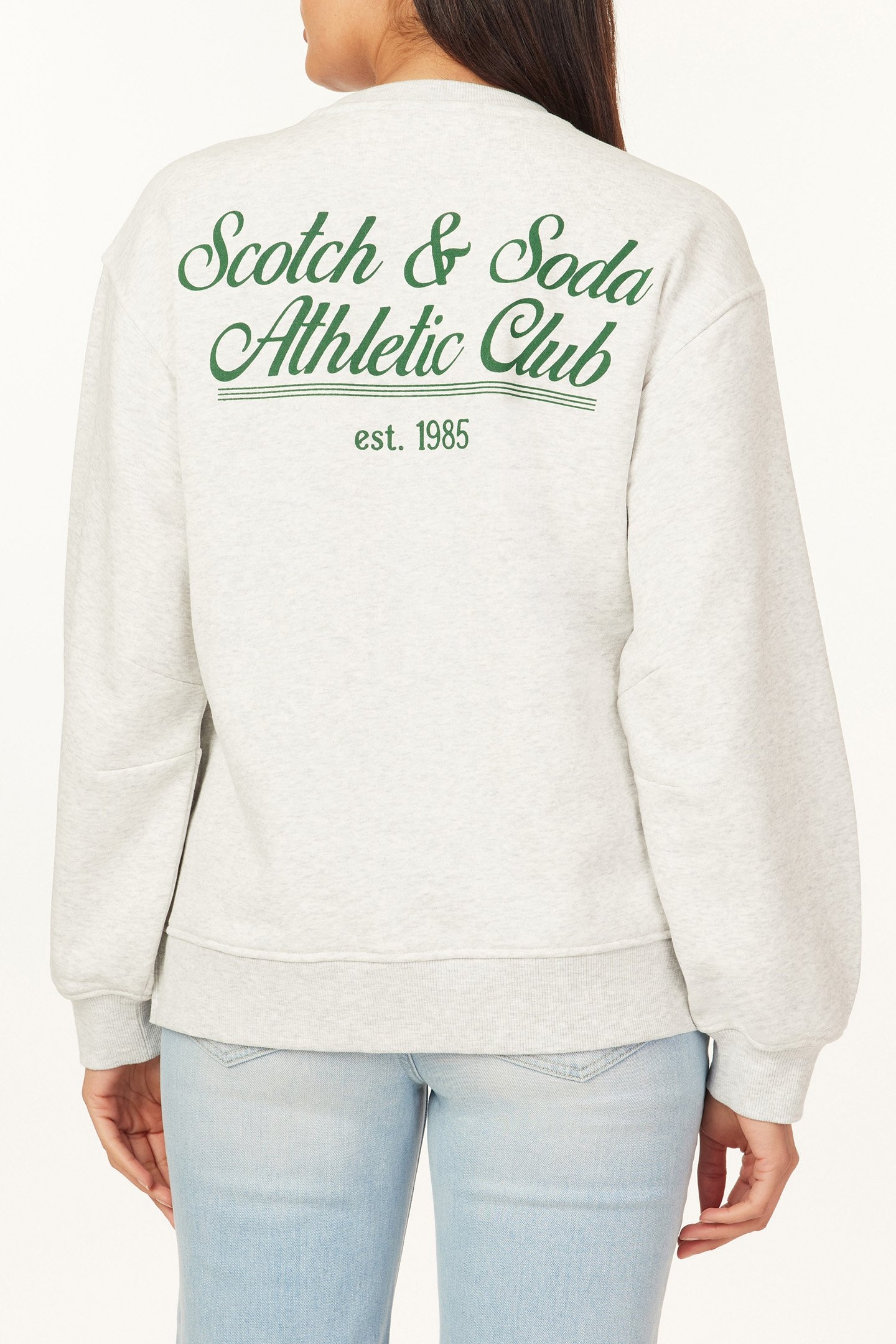 SWEATSHIRT LIGHT GREY HEATHER 2