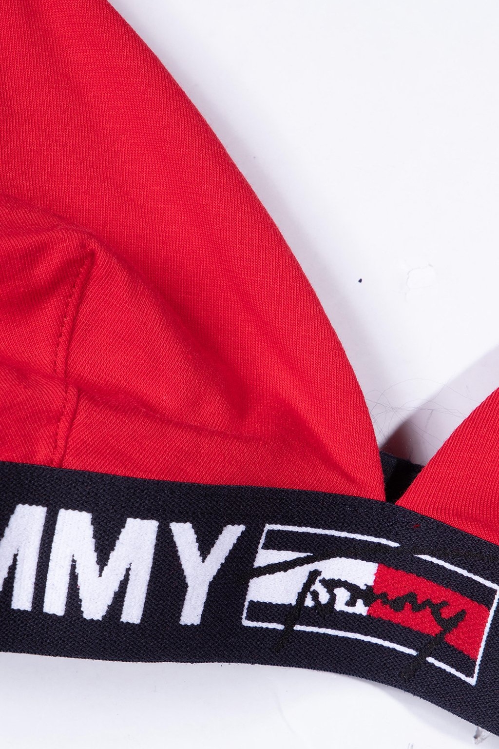 TRIANGLE BRALETTE UNLINED RED 4