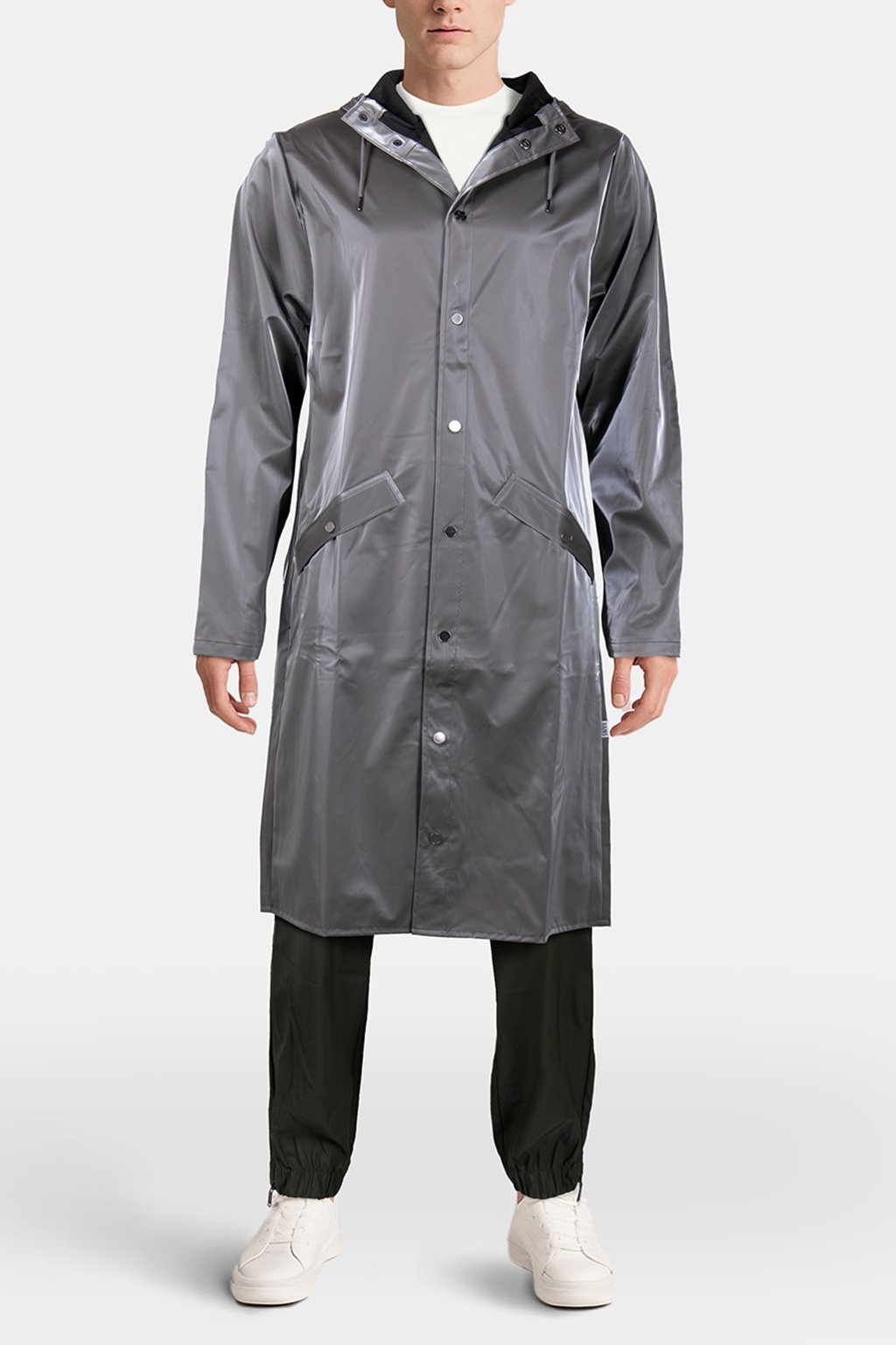 LONGER JACKET W3 METALLIC GREY UNISEX 1