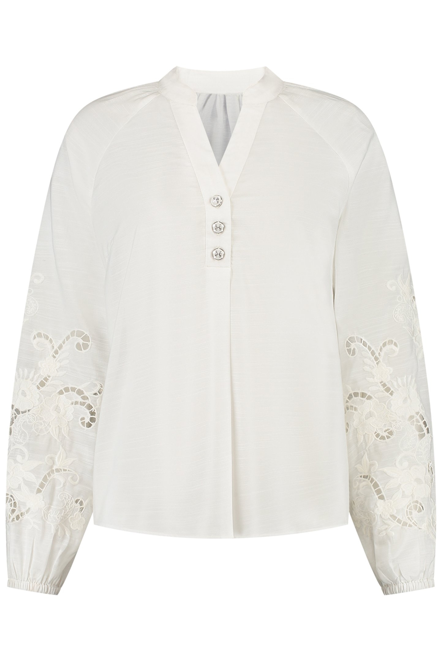 CHANNE BLOUSE BRIGHT WHITE 2