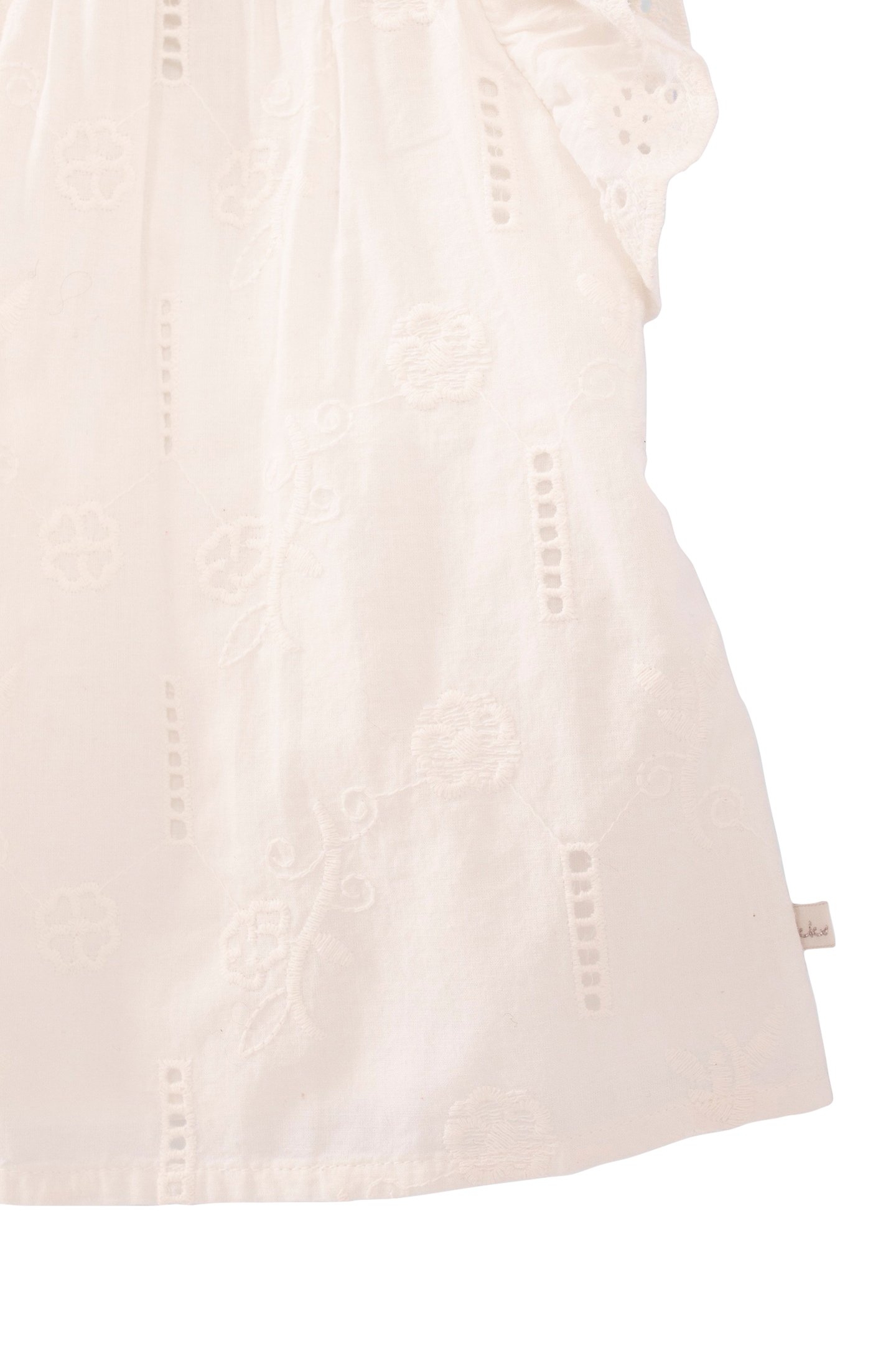 GIRL'S WHITE EMBROIDERY ANGLAISE BLOUSE 5