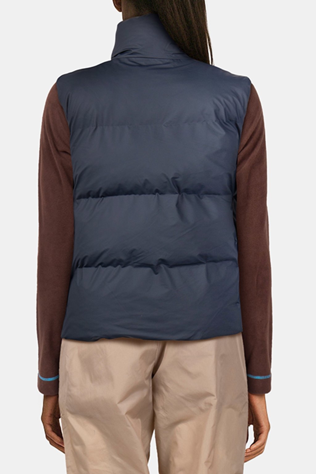 BOXY PUFFER VEST NAVY UNISEX 3