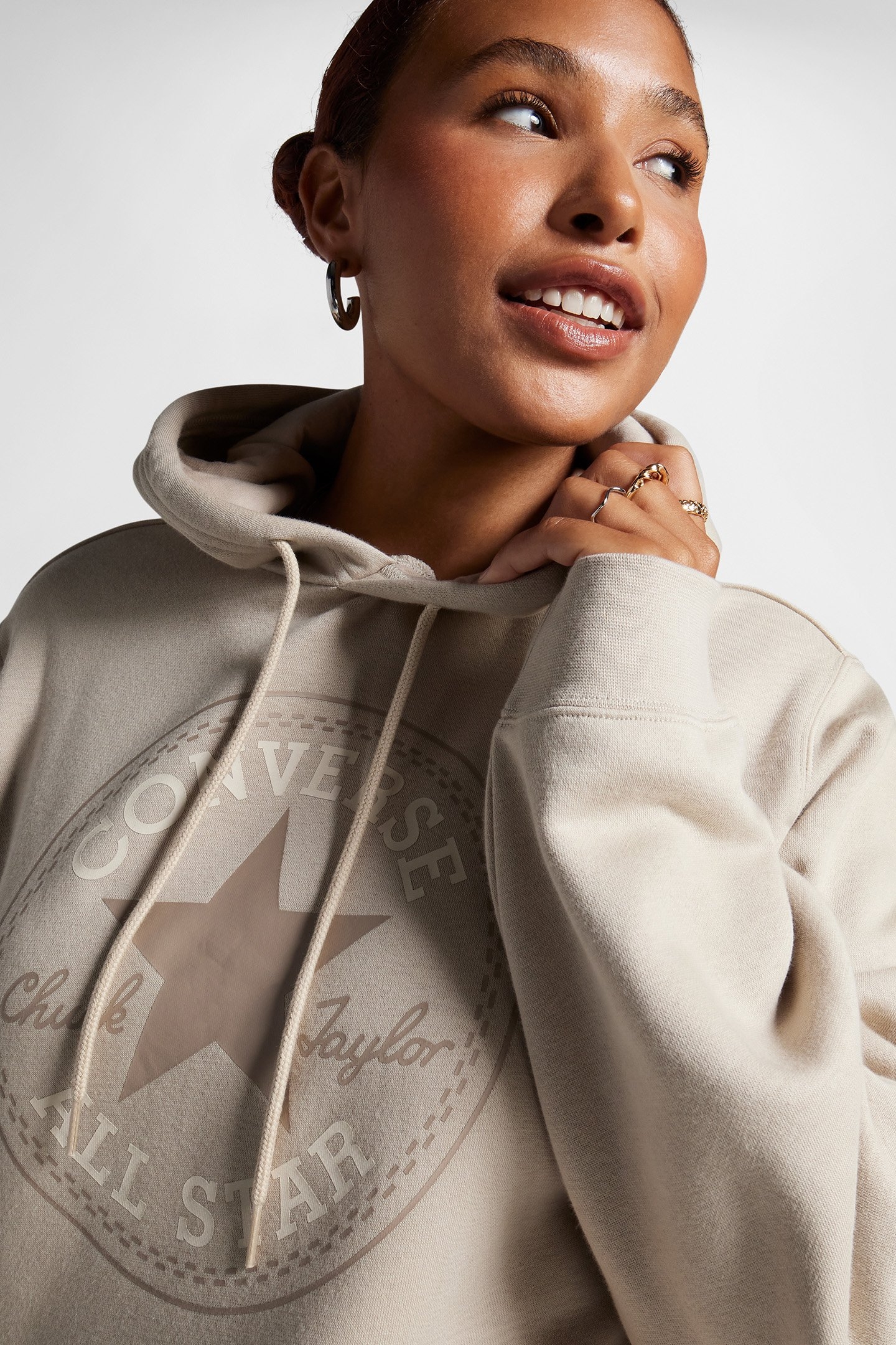 CONVERSE GO-TO ALL STAR PATCH STANDARD-FIT FLEECE PULLOVER H 2