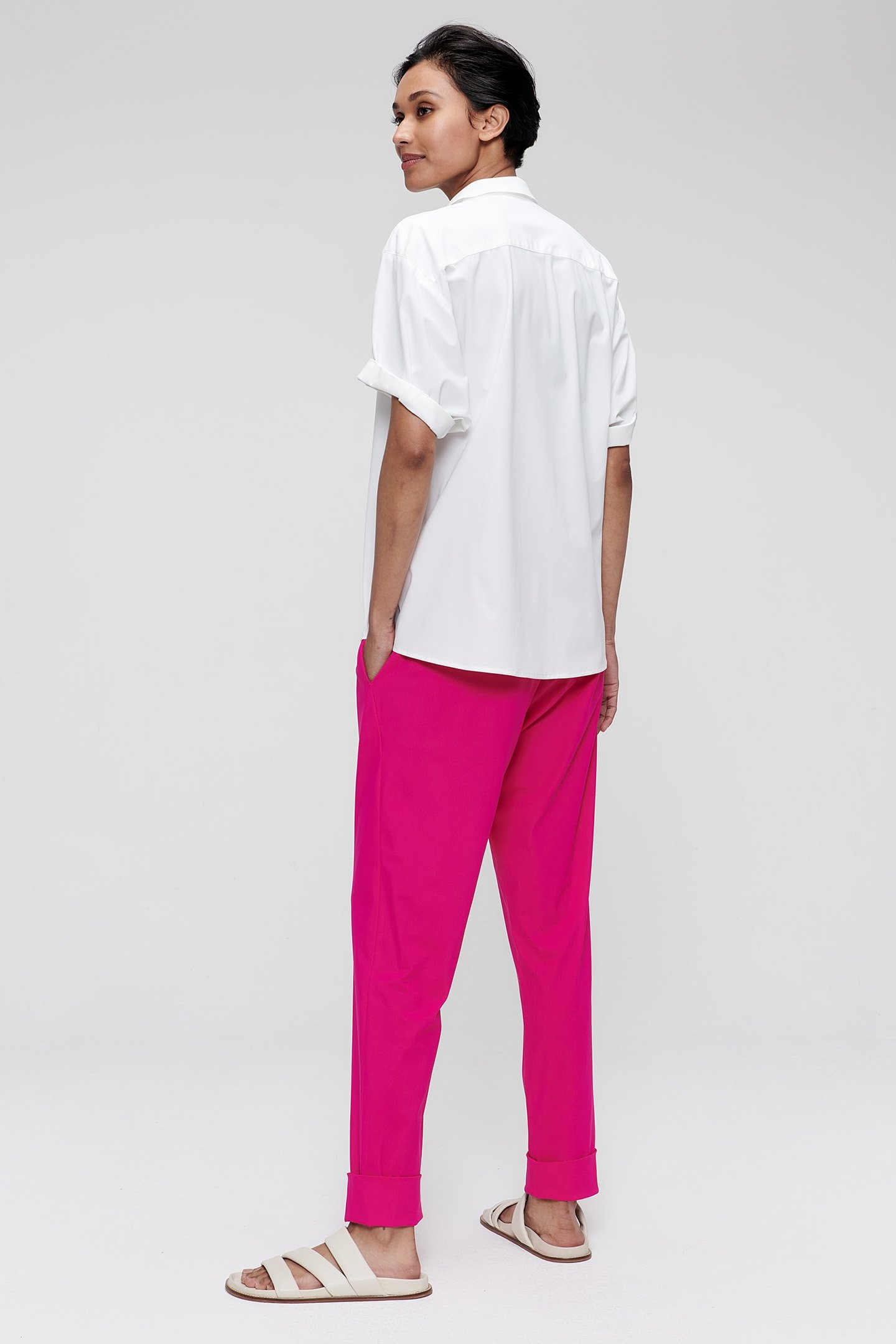 TRACK PANTS SHOCKING PINK 3