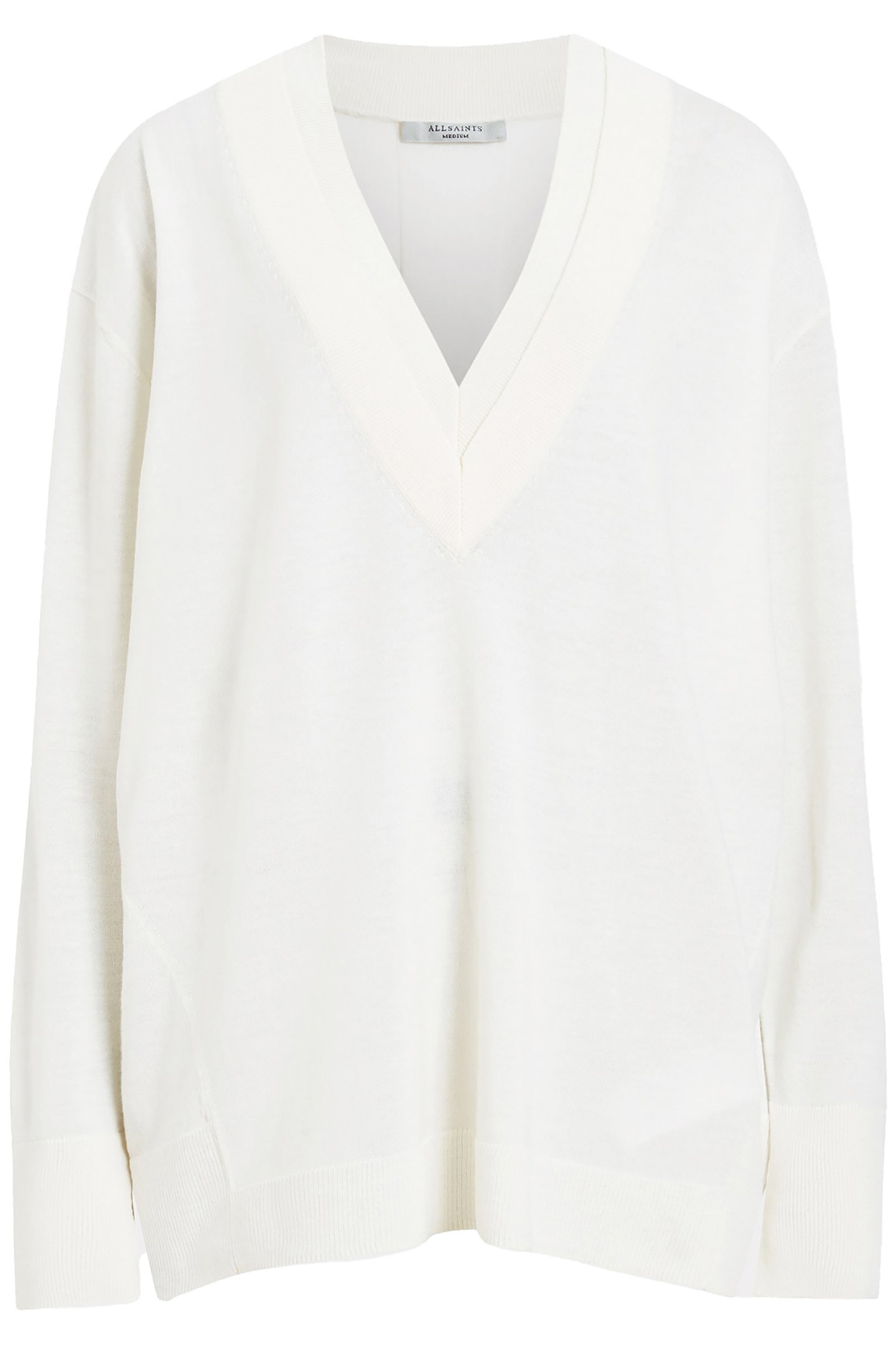 BERN V NECK CHALK WHITE 4