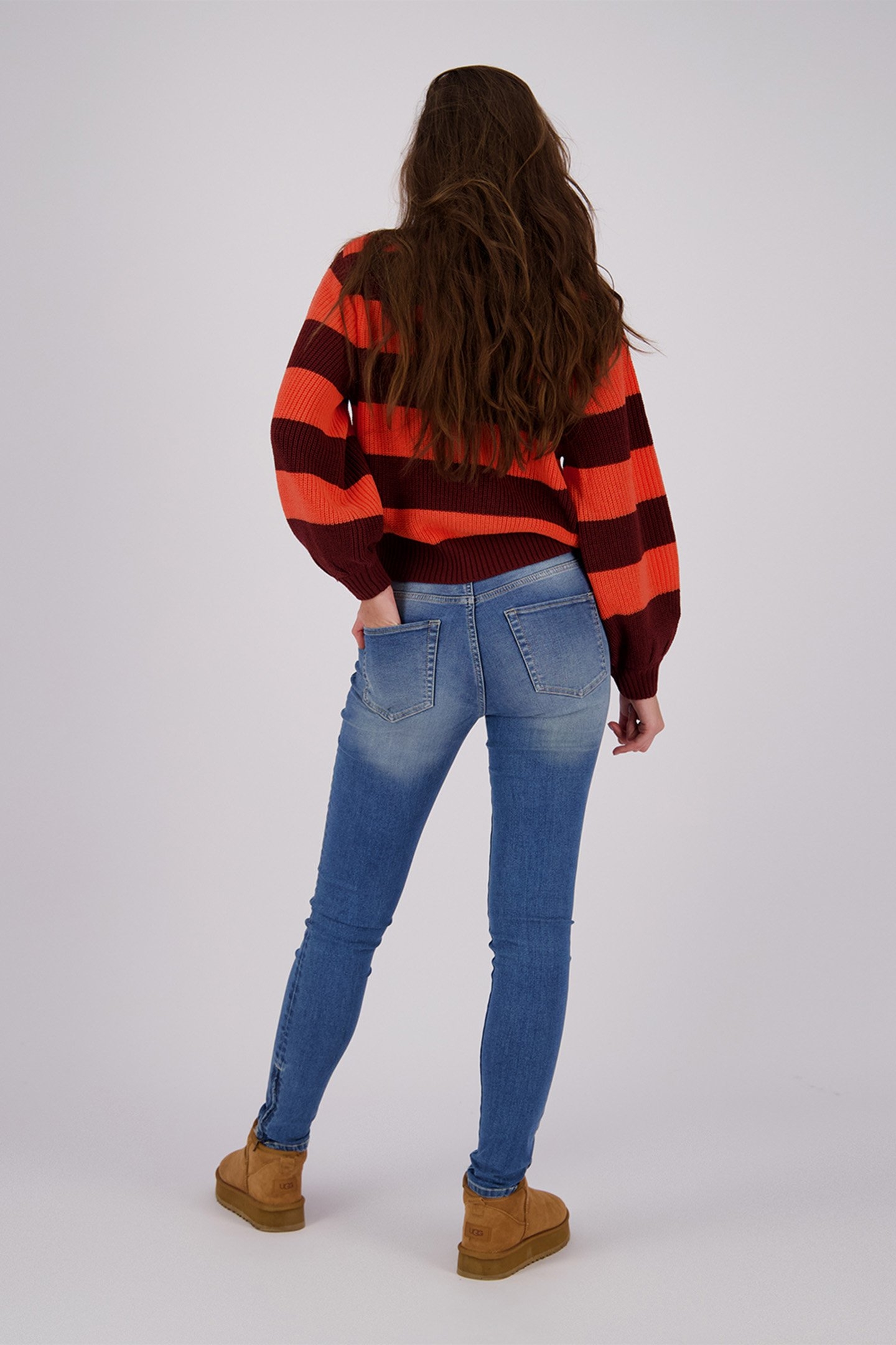 BLOSSOM ZIP MID BLUE STONE 2