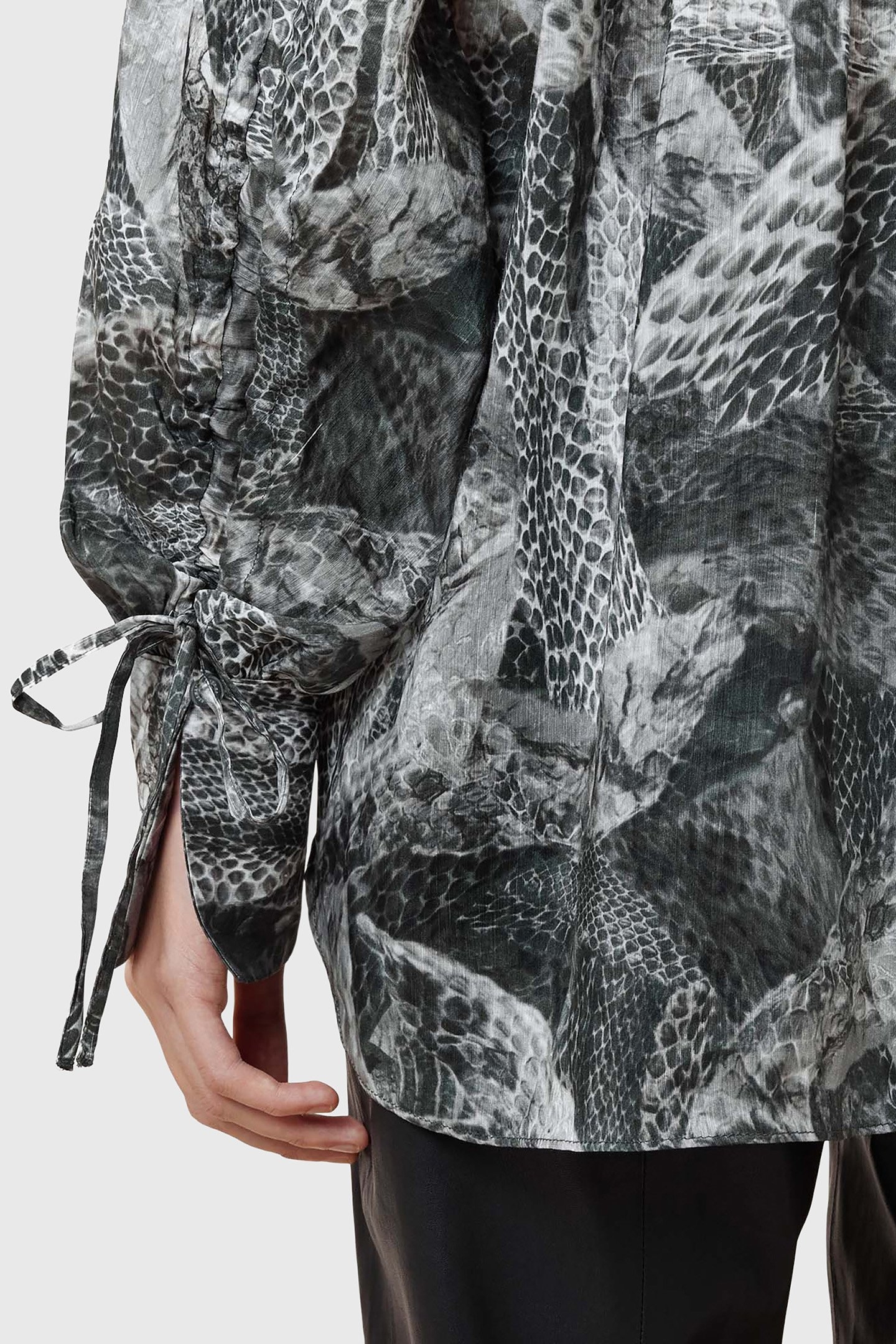 LEYLA SHIRT EVOLVE SLATE GREY 6