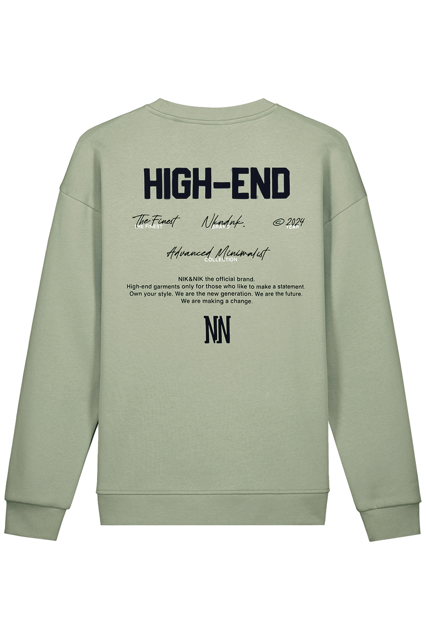 HIGH END SWEATSHIRT DRY SAGE 2