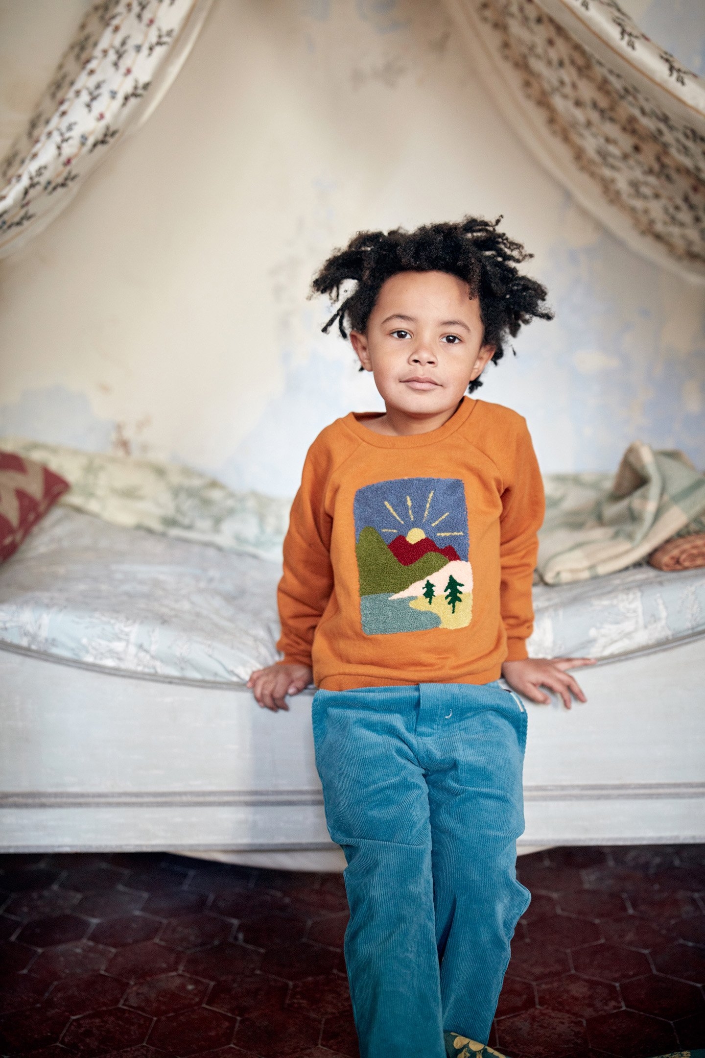 SWEATSHIRT SAMUEL CINNAMON 1