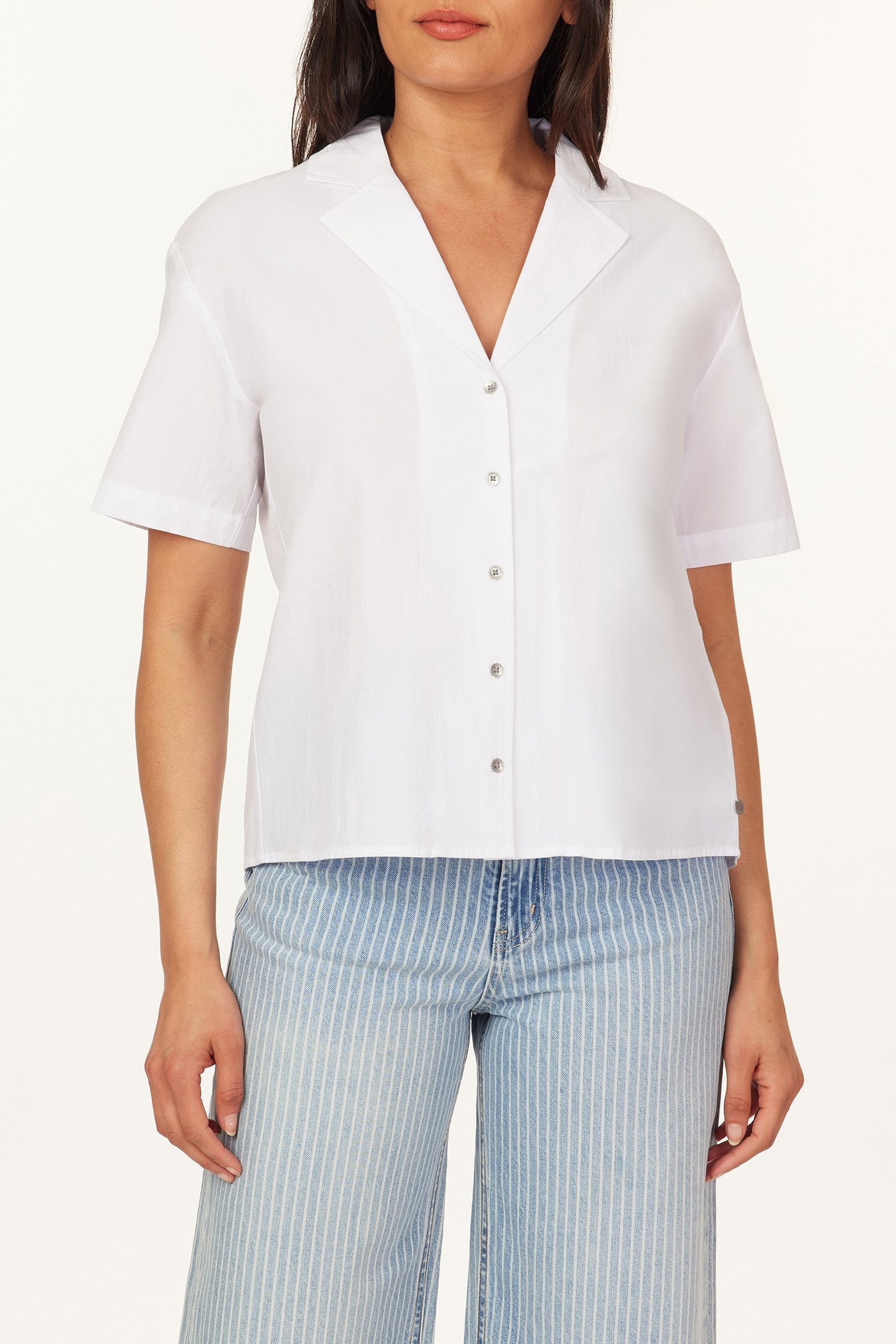 CAMP SHIRT BRILLIANT WHITE 1