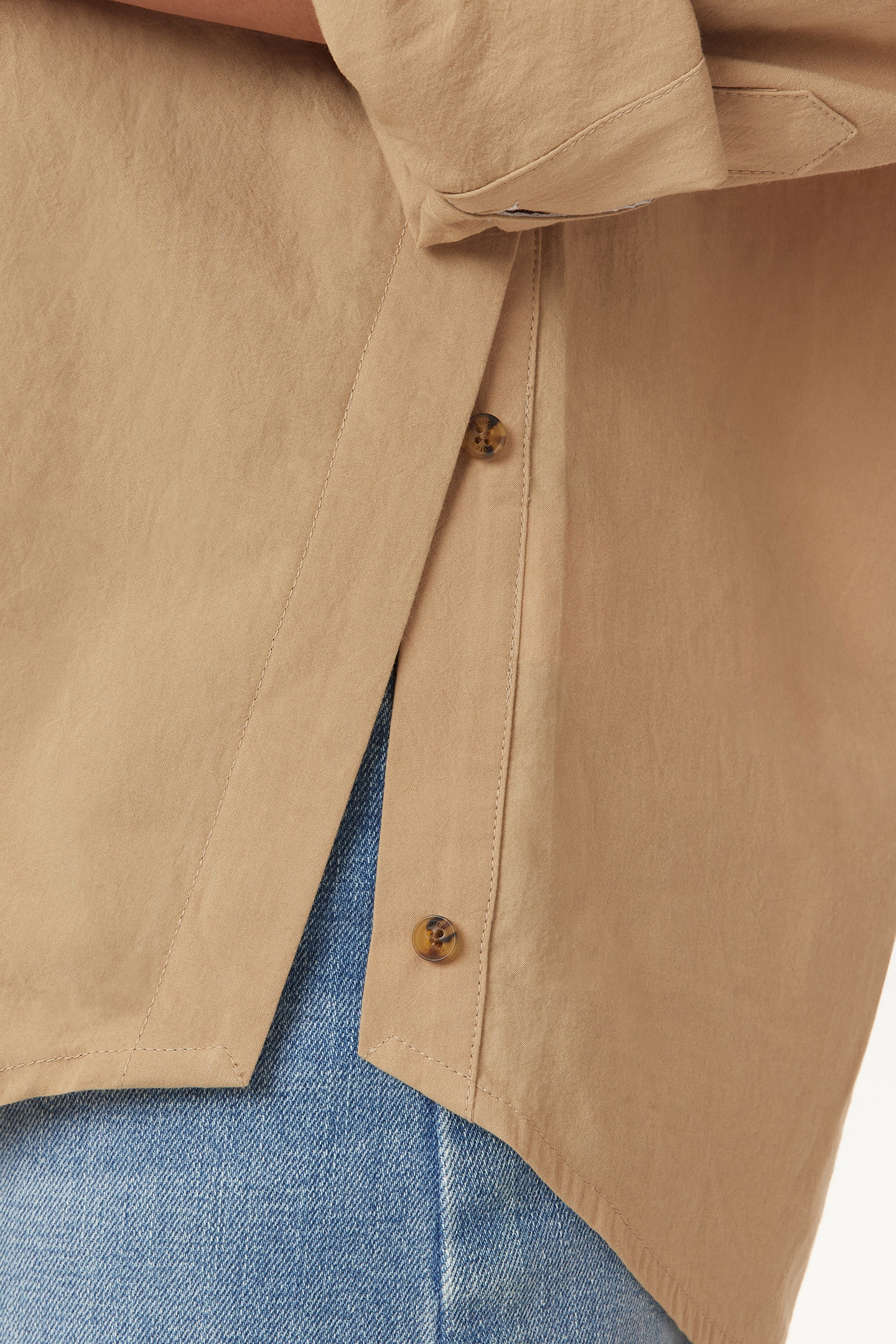 OVERSIZED SHIRT TRAVERTINE 5