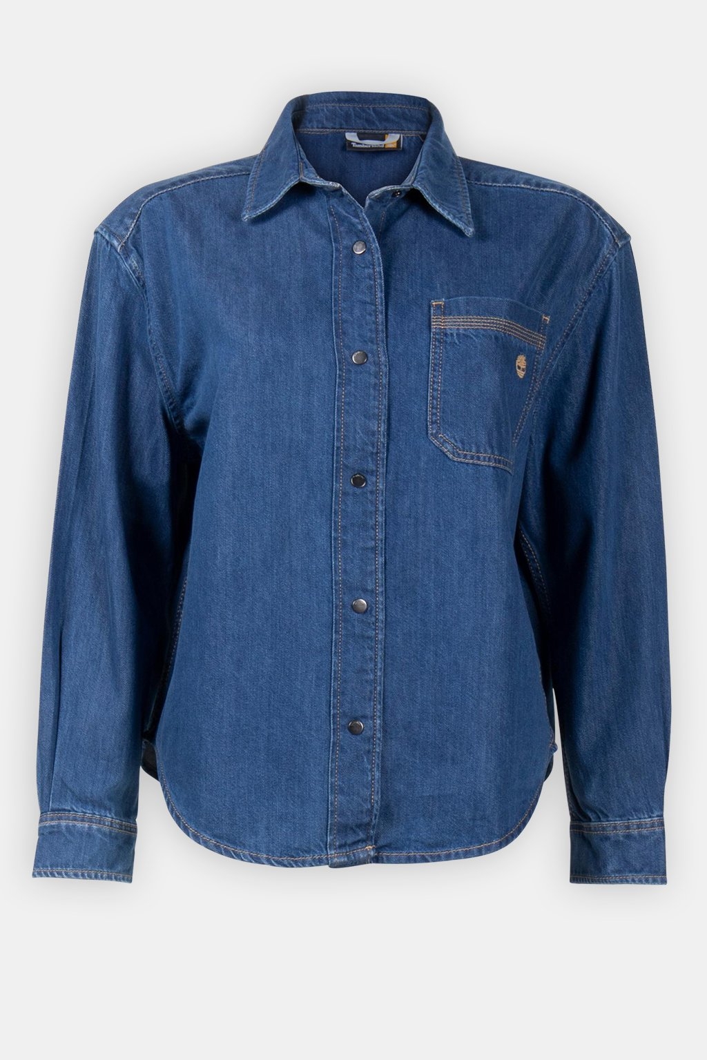 DENIM ESSENTIAL SHIRT BLUE INDIGO 3
