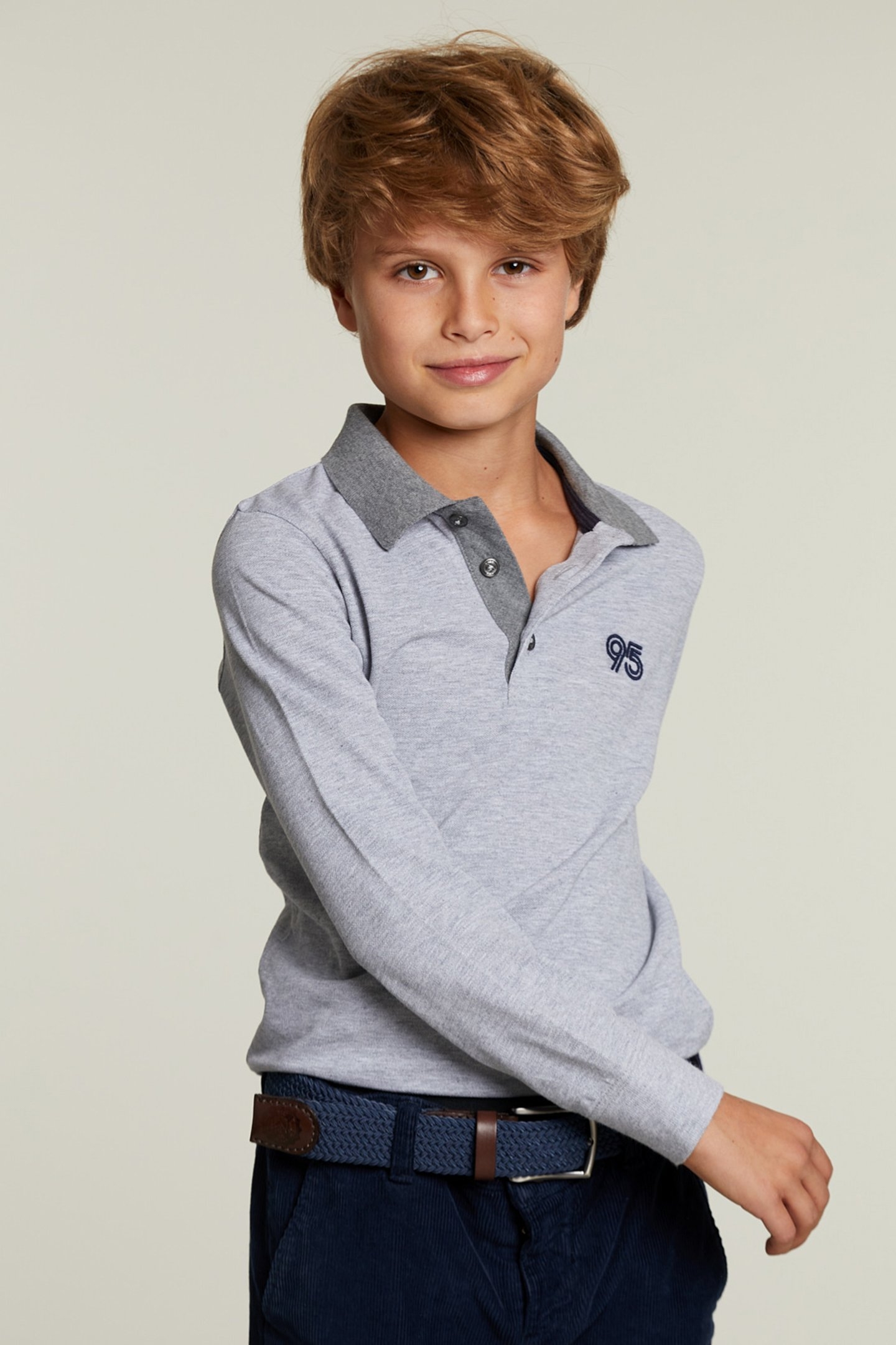 CUSTOM FIT COTTON POLO PINGUIN MIX 1