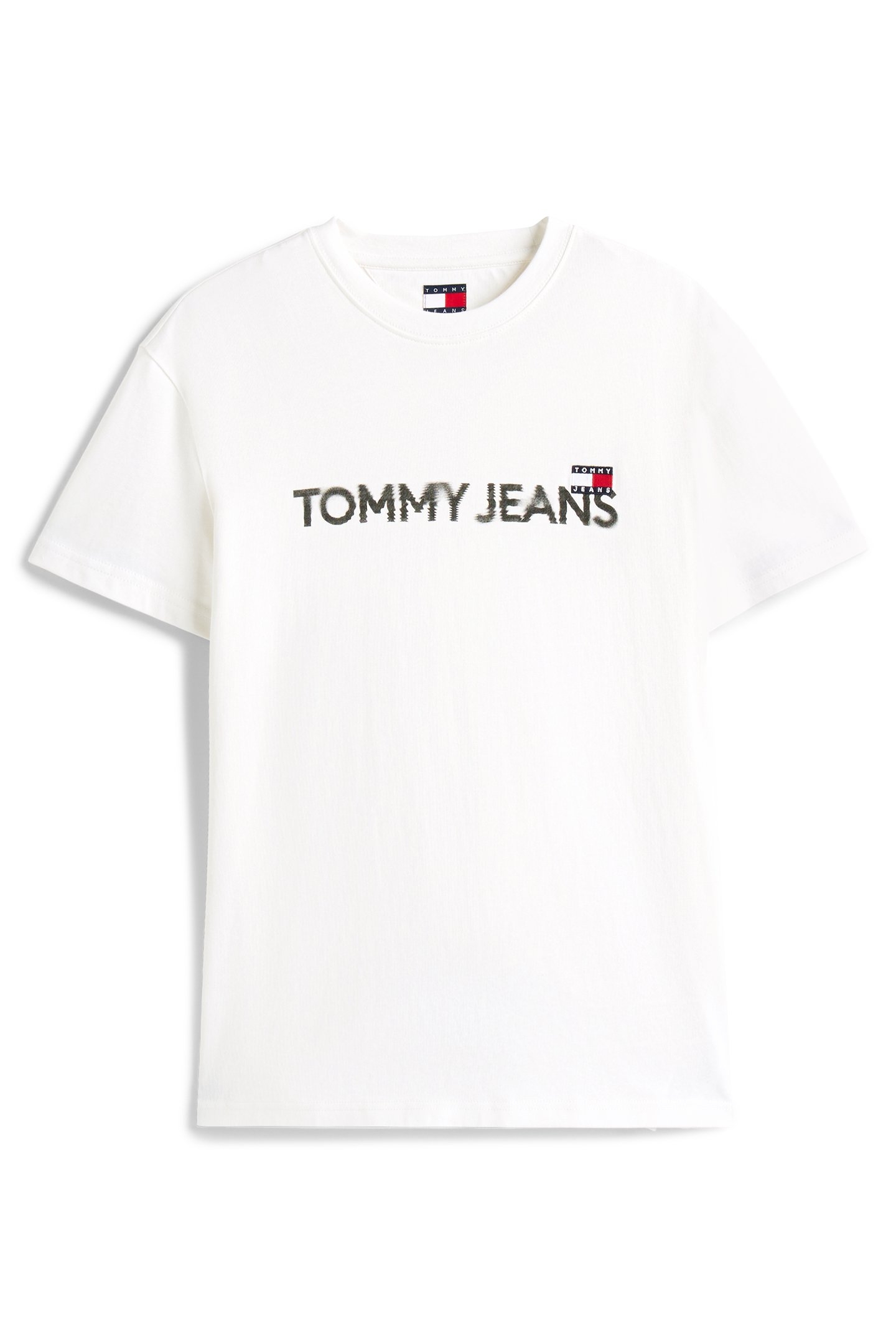 TJM REG BADGE PLAY STRAIGHT FIT T-SHIRT ECRU 4