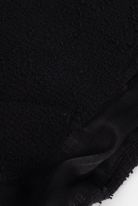 TEXTURE FLEECE JOGGER BLACK 7