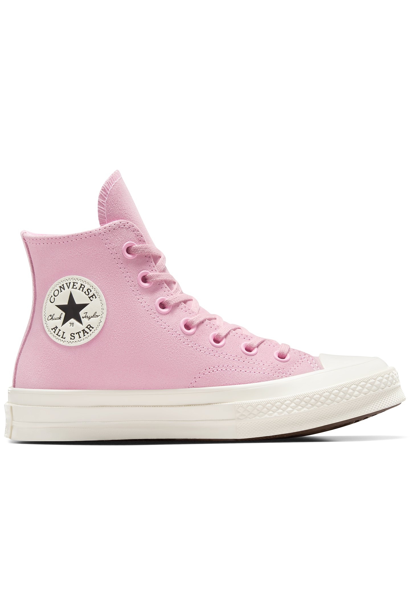 CHUCK 70 COLORFUL SUEDE TONGUE TIED/EGRET/LOTUS PINK 1