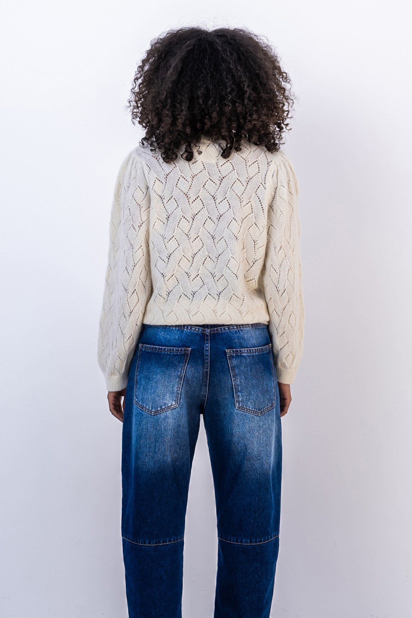 DAHLIA SWEATER ECRU 2