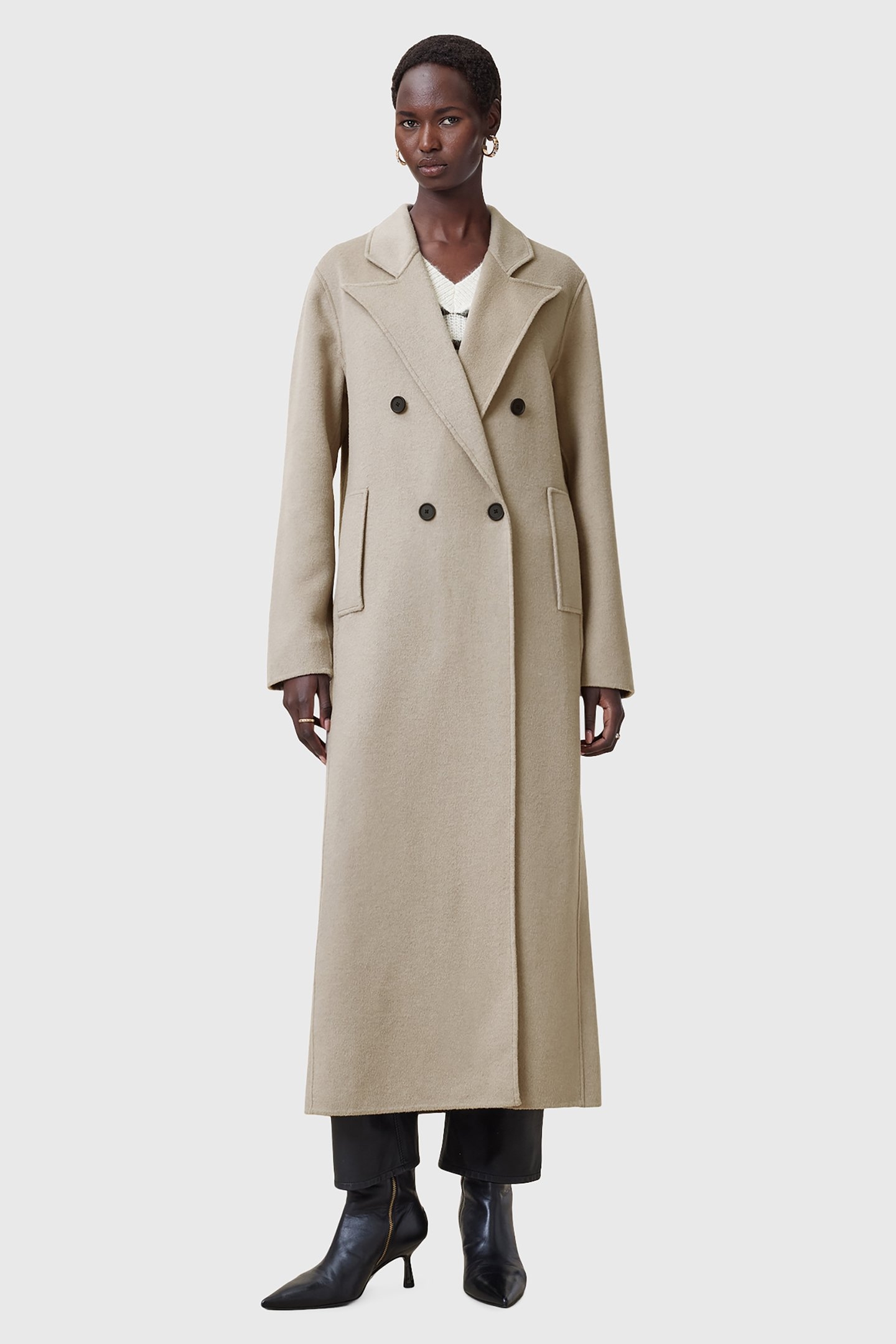 PHEEBEE COAT TRENCH COAT BROWN 1