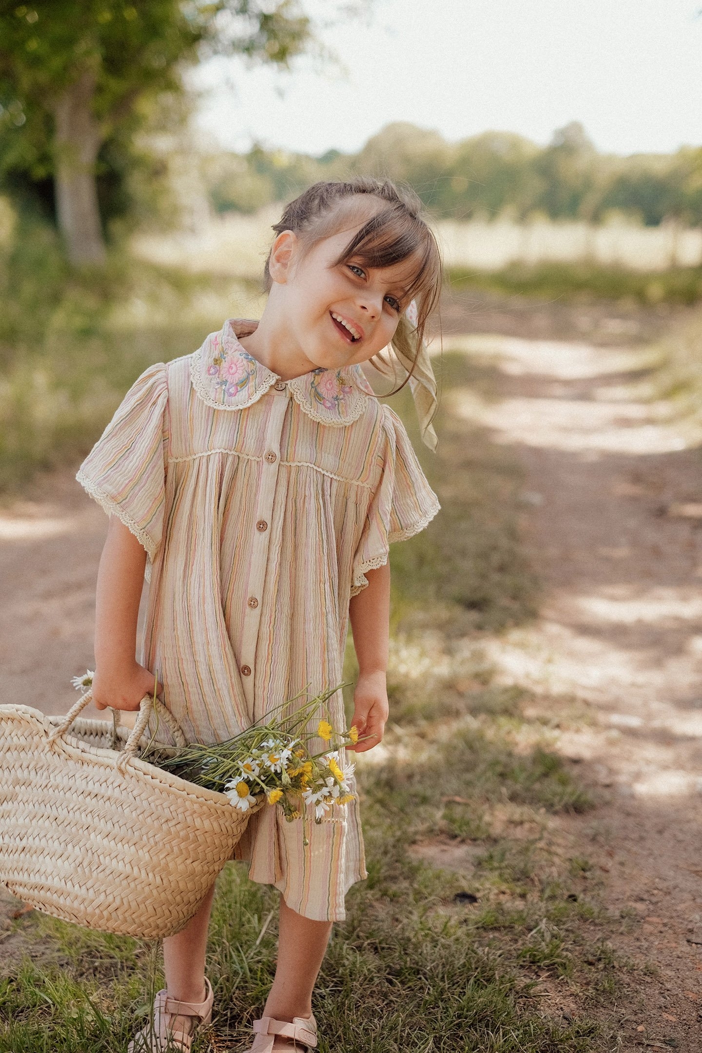 DRESS MARLA MULTICO RAINBOW LINE 1