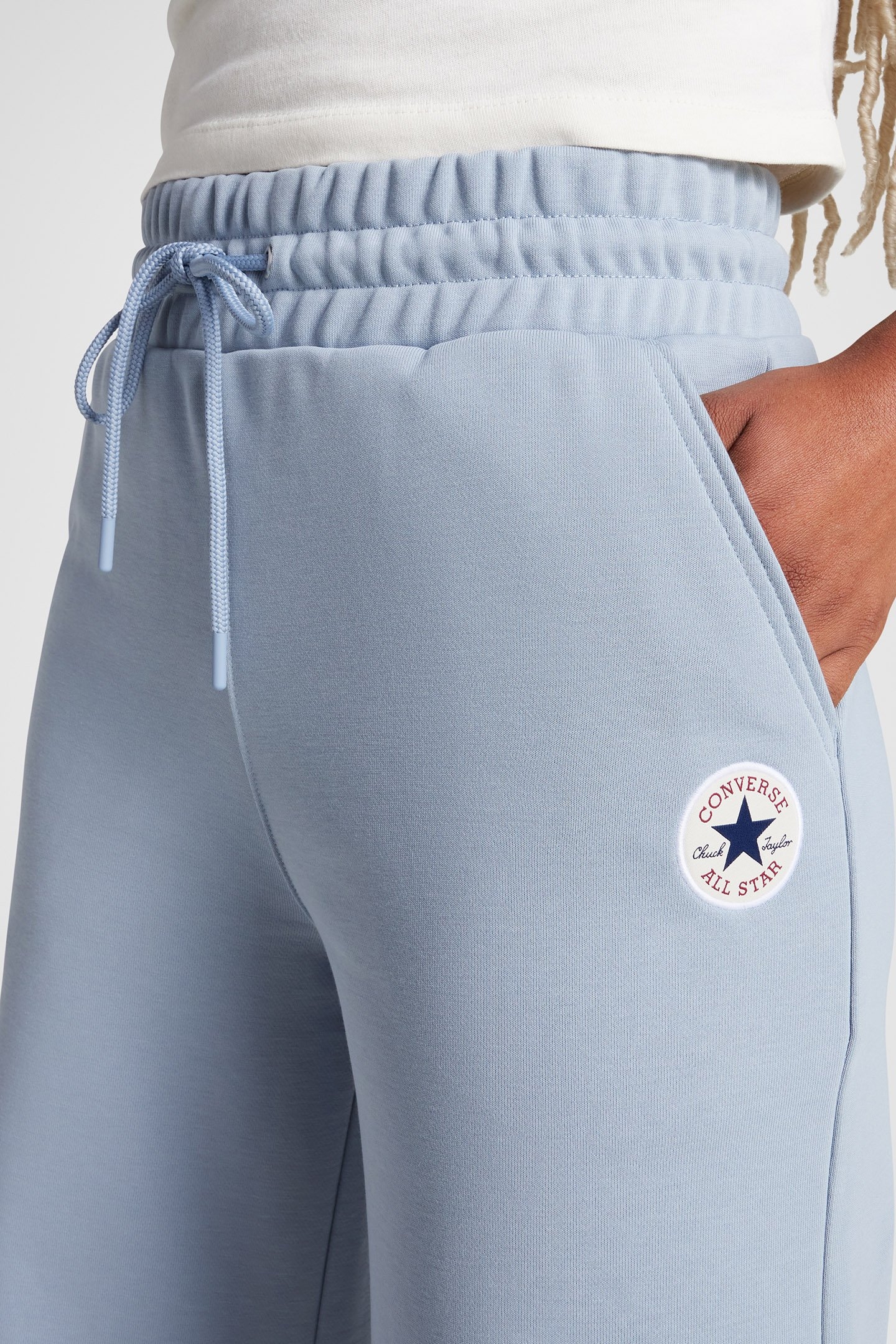 KNIT WIDE LEG PANTS WET STONE 3