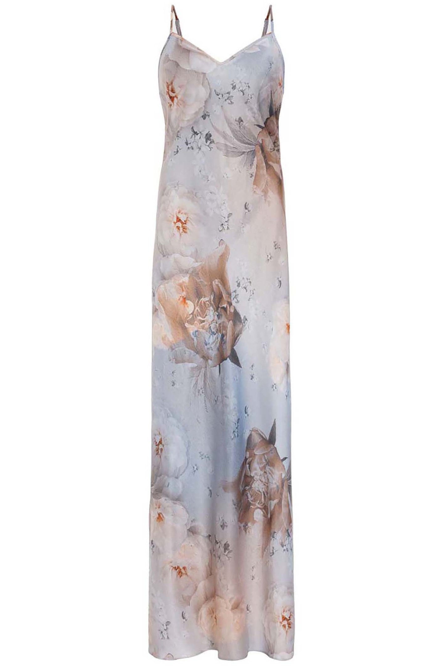 BRYONY MAXI DRESS BLOOM SOFT BLUE 3