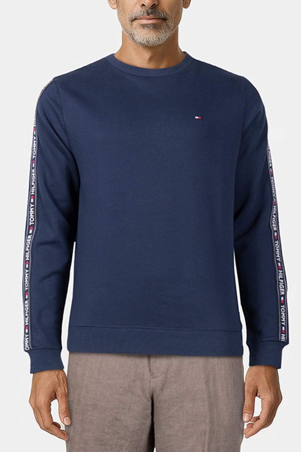 STANDARD FIT TRACK TOP LS MARINE BLUE 1