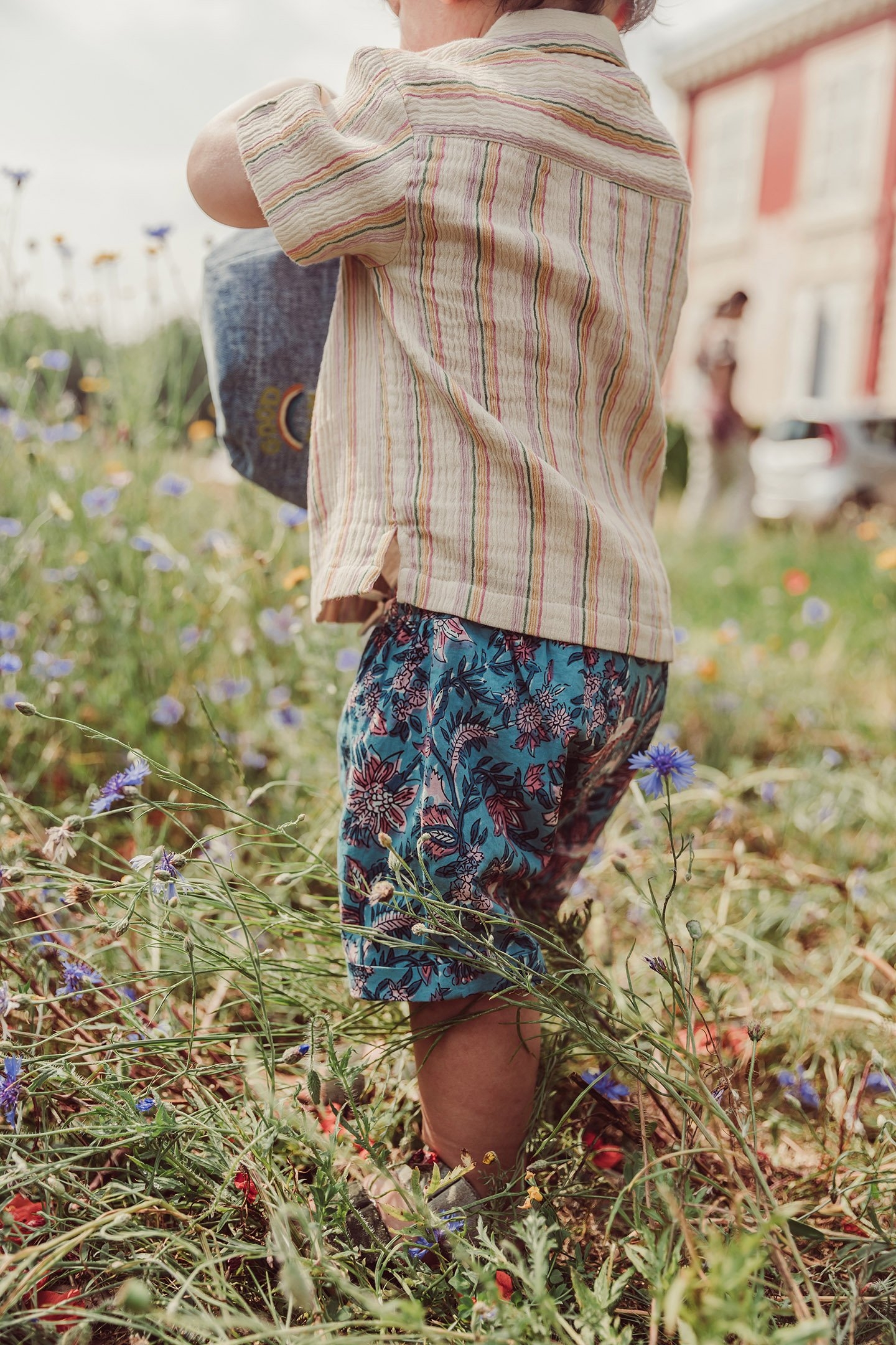 SHORTS ALIKI TEAL GARDEN OF EDEN 5