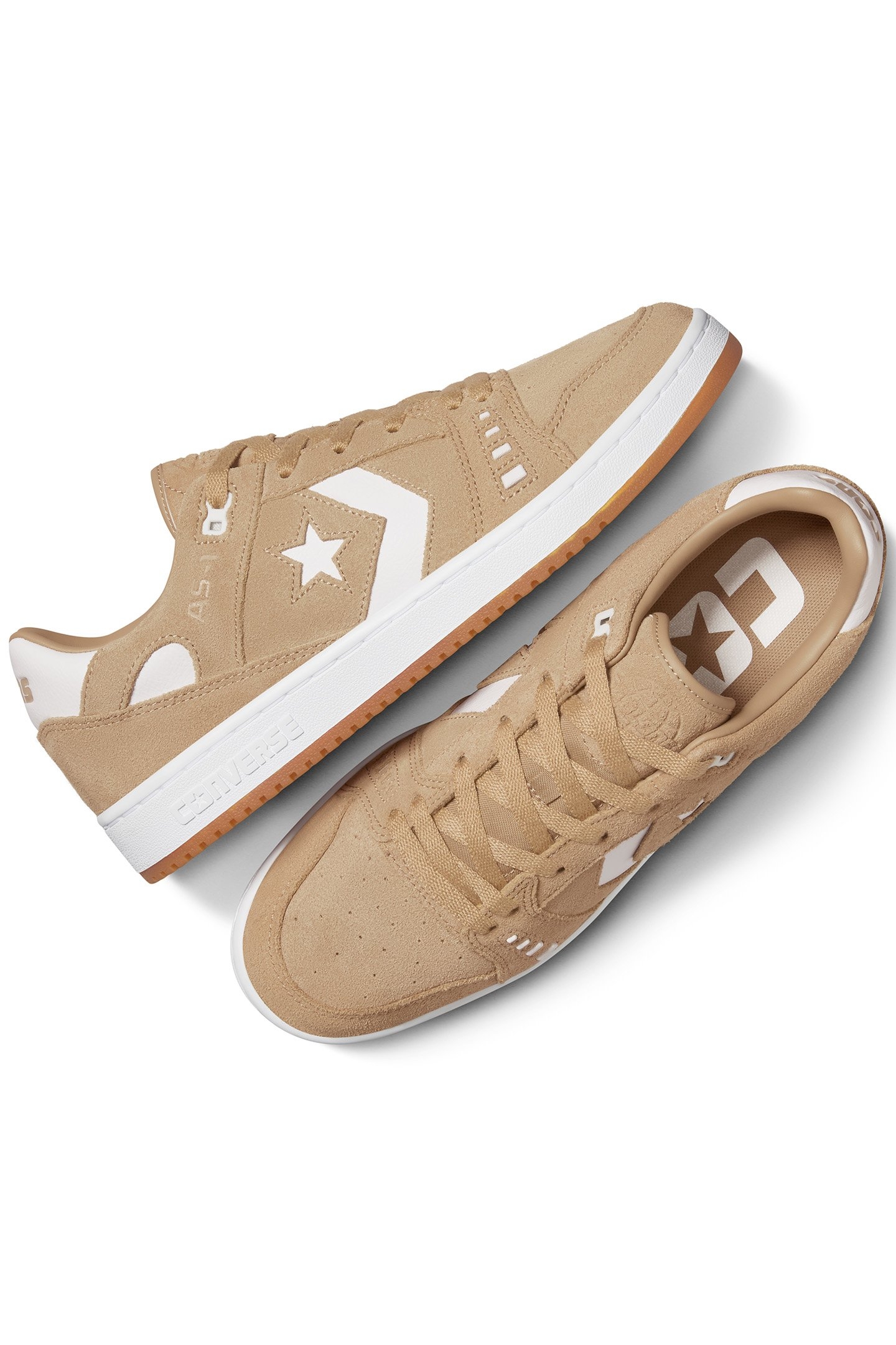 CONS AS-1 PRO SUEDE NOMAD KHAKI/WHITE/GUM 3