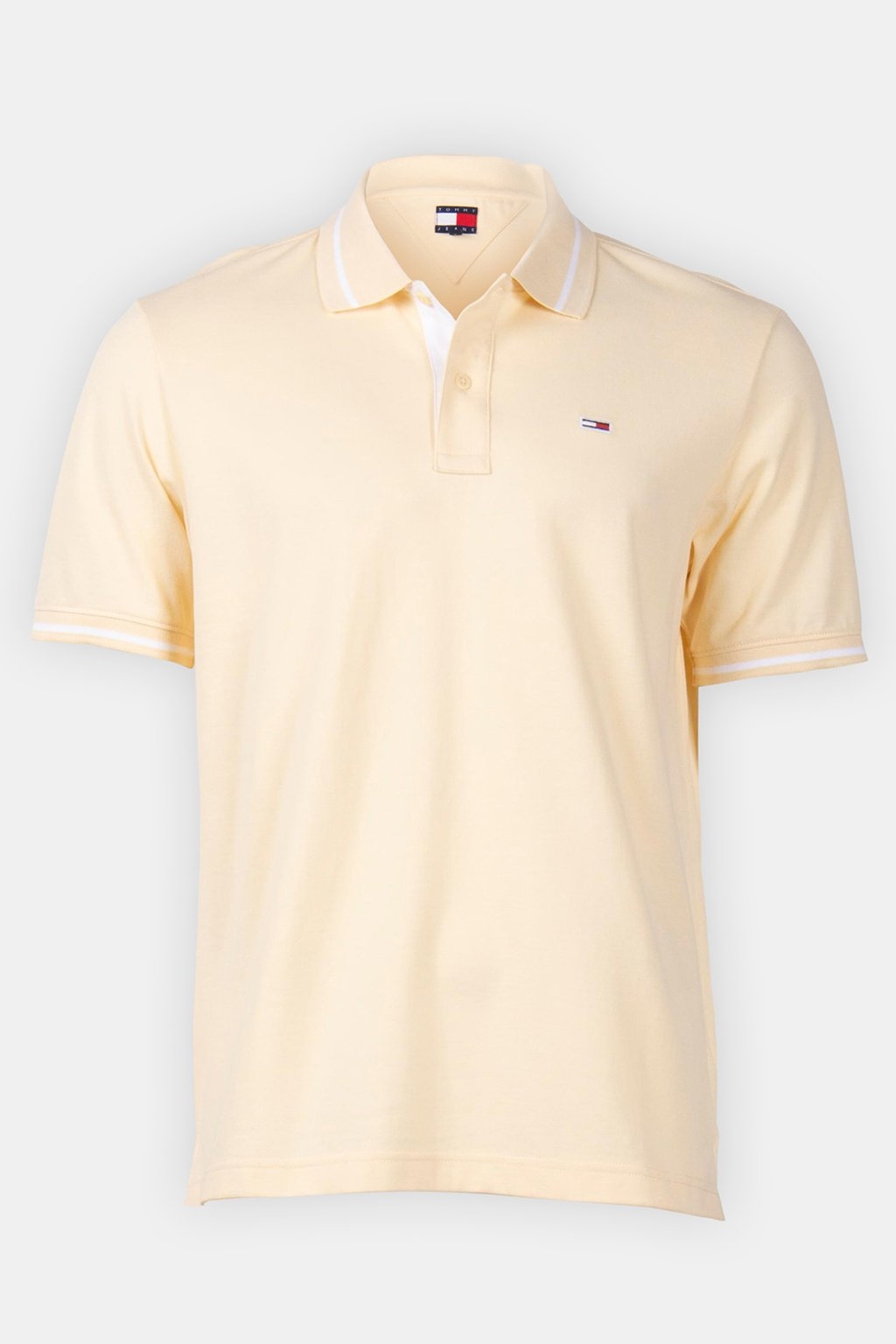 TJM REG TIPPED POLO CUSTARD CREAM 3