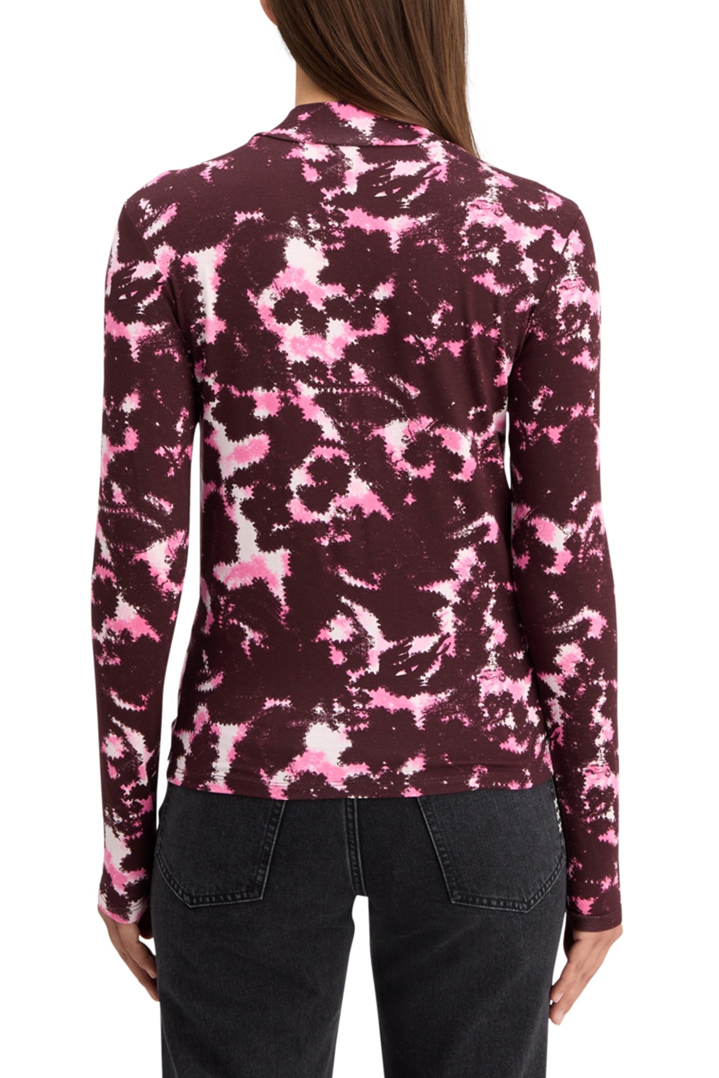 AOP PRINTED LONG SLEEVE T-SHIRT WINTER FLORAL 2