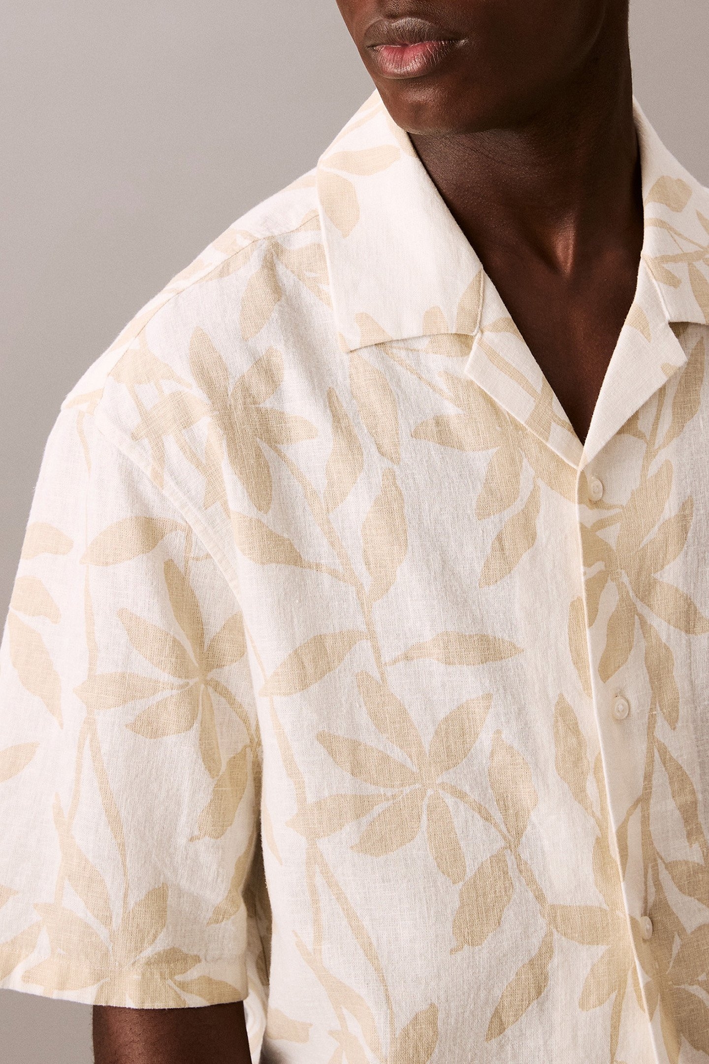 SS CAMP COLLAR AOP SHIRT PISTACHIO SHELL 5