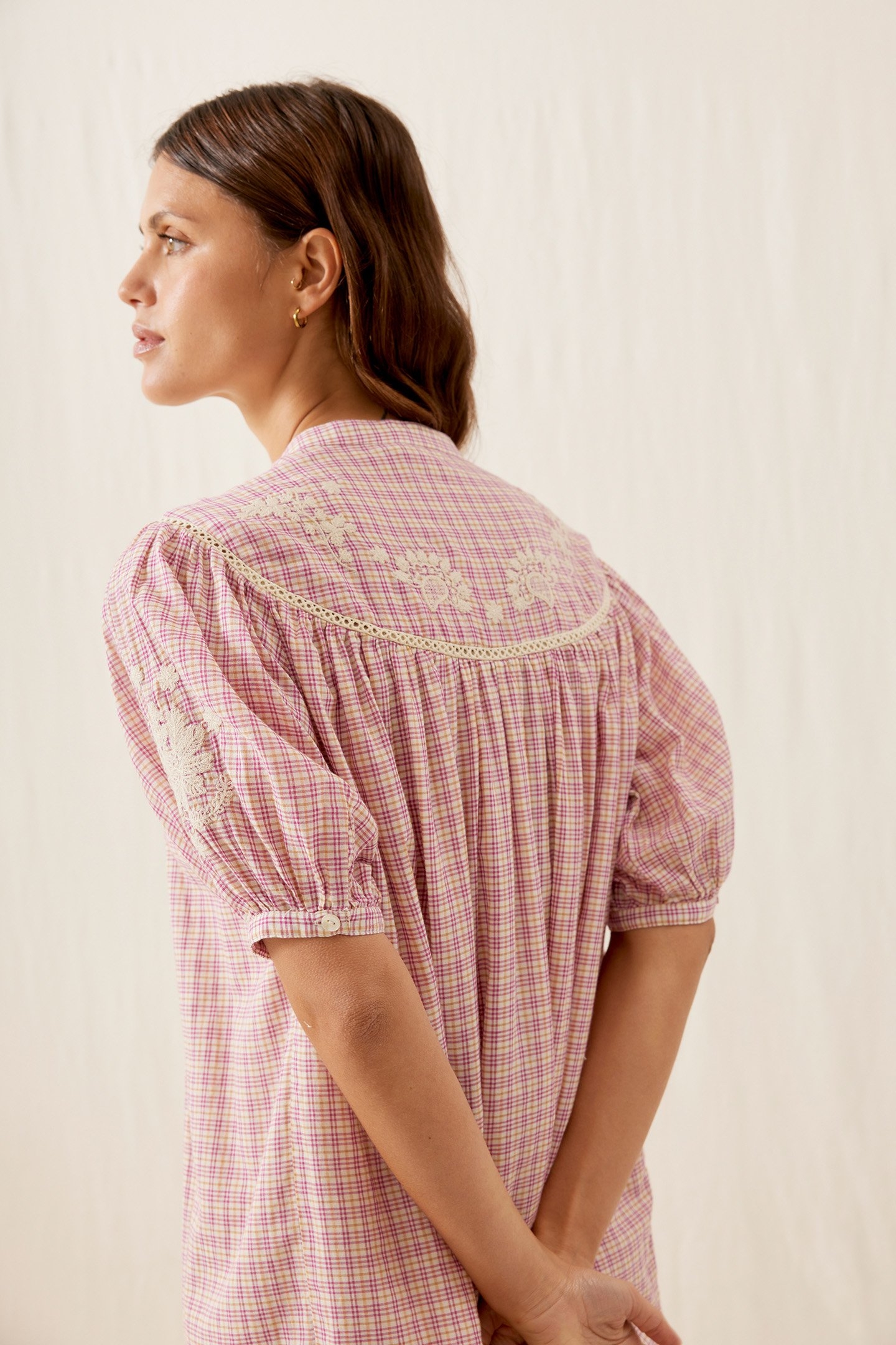 DRESS LIVIANE FUCHSIA TARTAN JOY 6