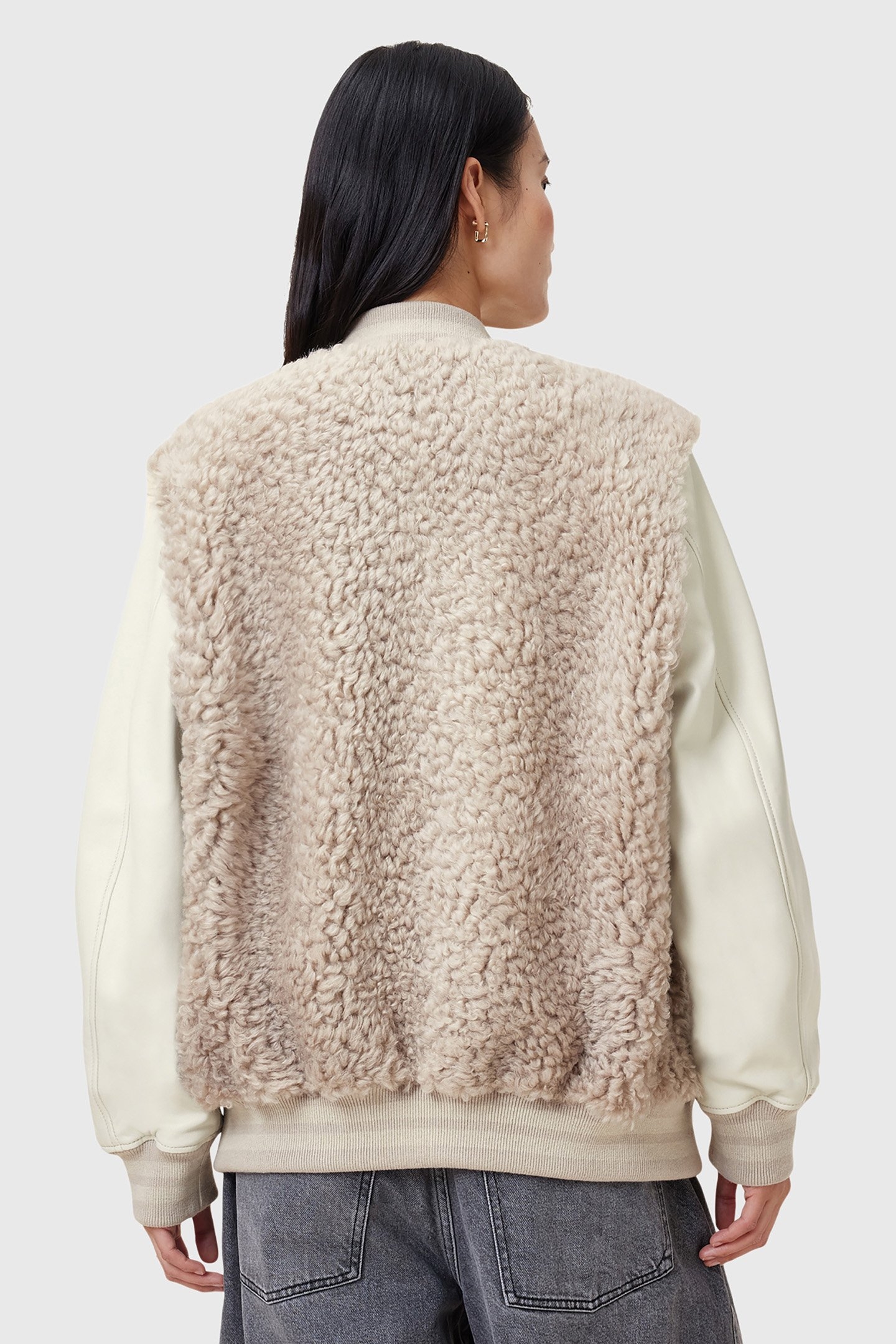 VALERIE SHEARLNG JKT OFF WHITE 2