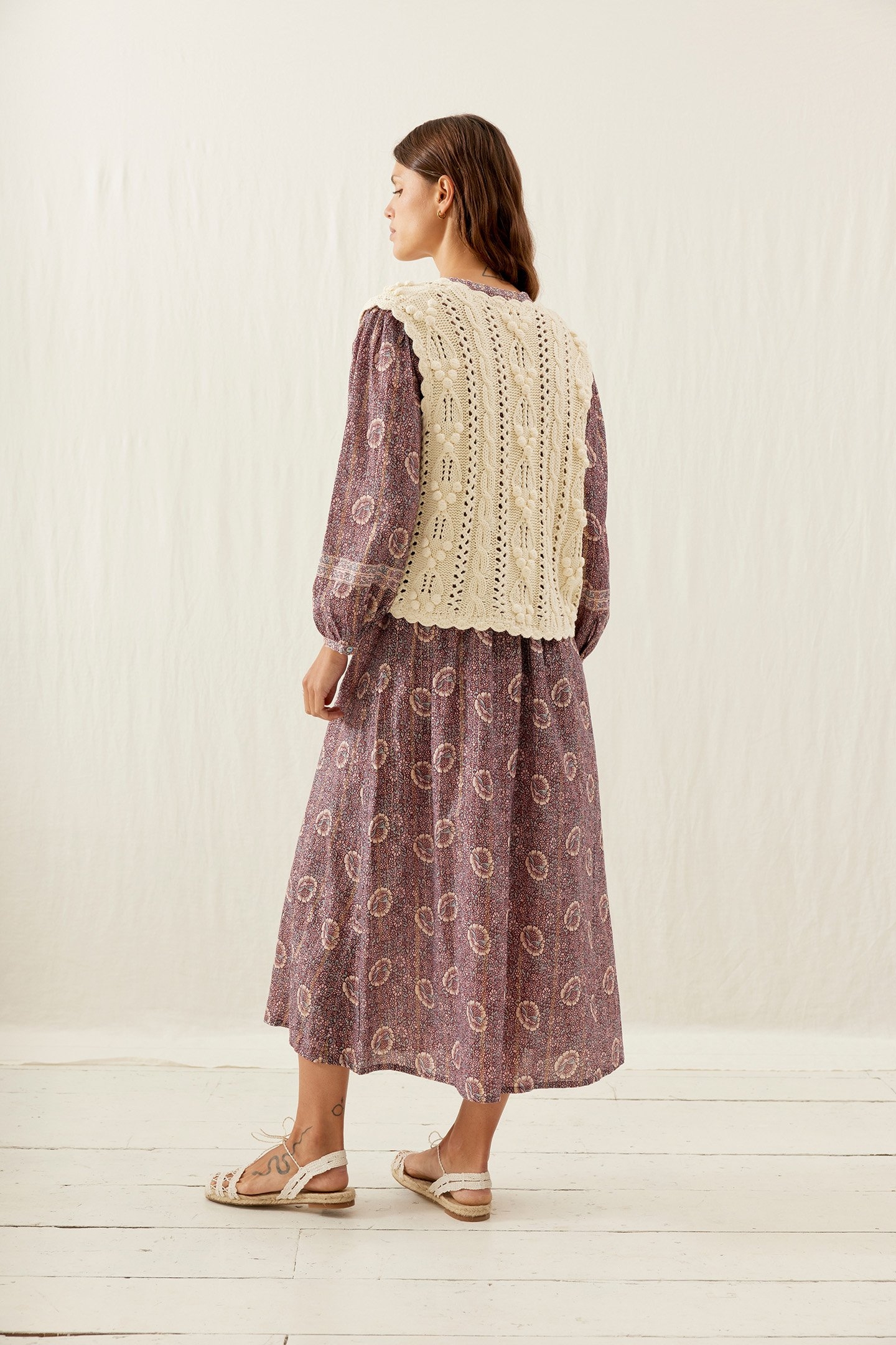 DRESS DIANE PURPLE DUSK GROVE 4