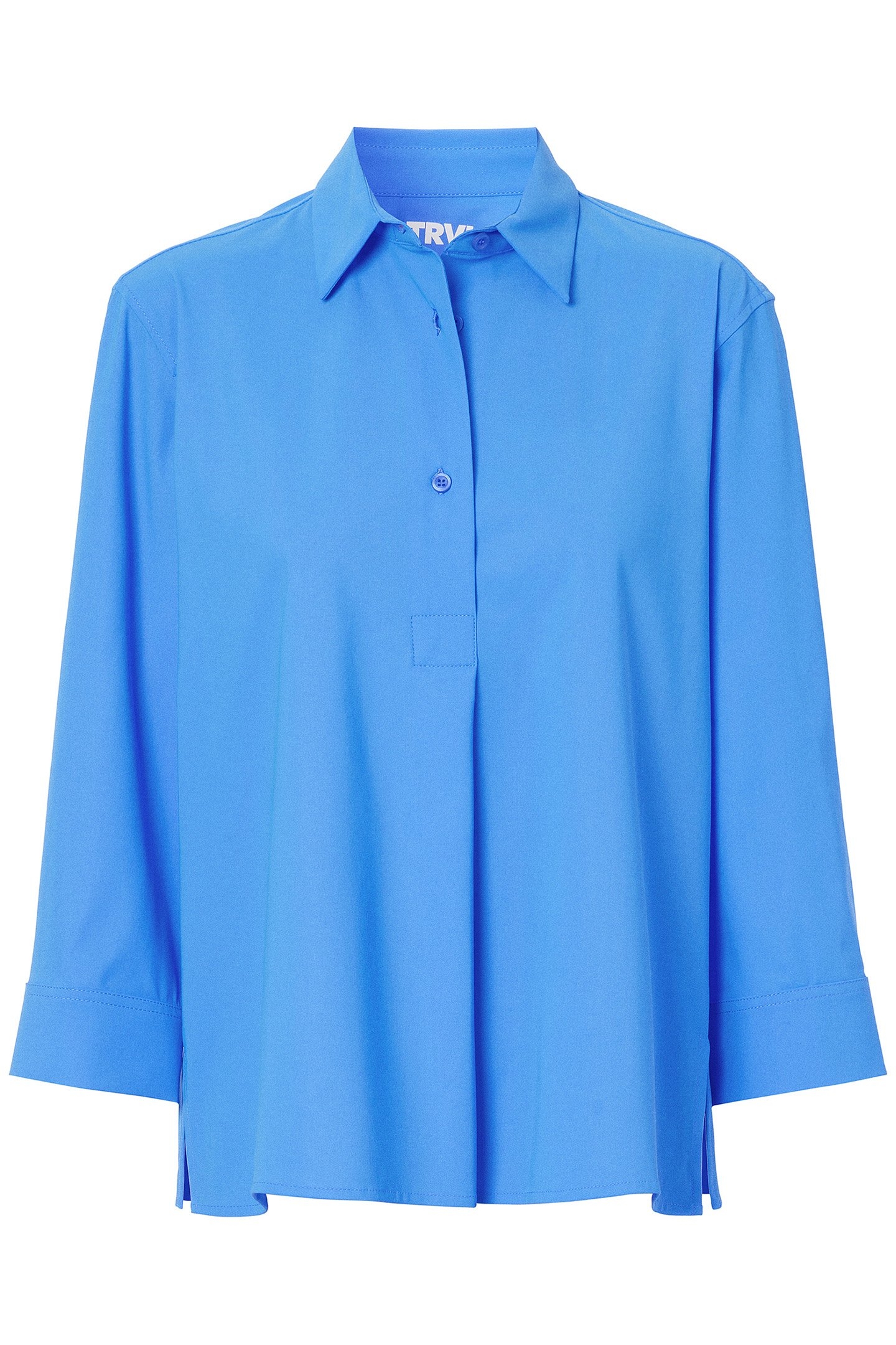 BOXY POLO TOP SKY BLUE 3